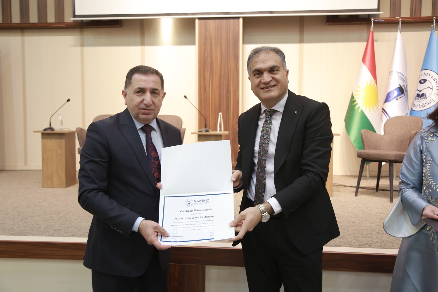ندوة في جامعة نوروز حول "الفيروسات المنقولة بالدم في طب الأسنان: المخاطر، الوقاية، والسلامة"
