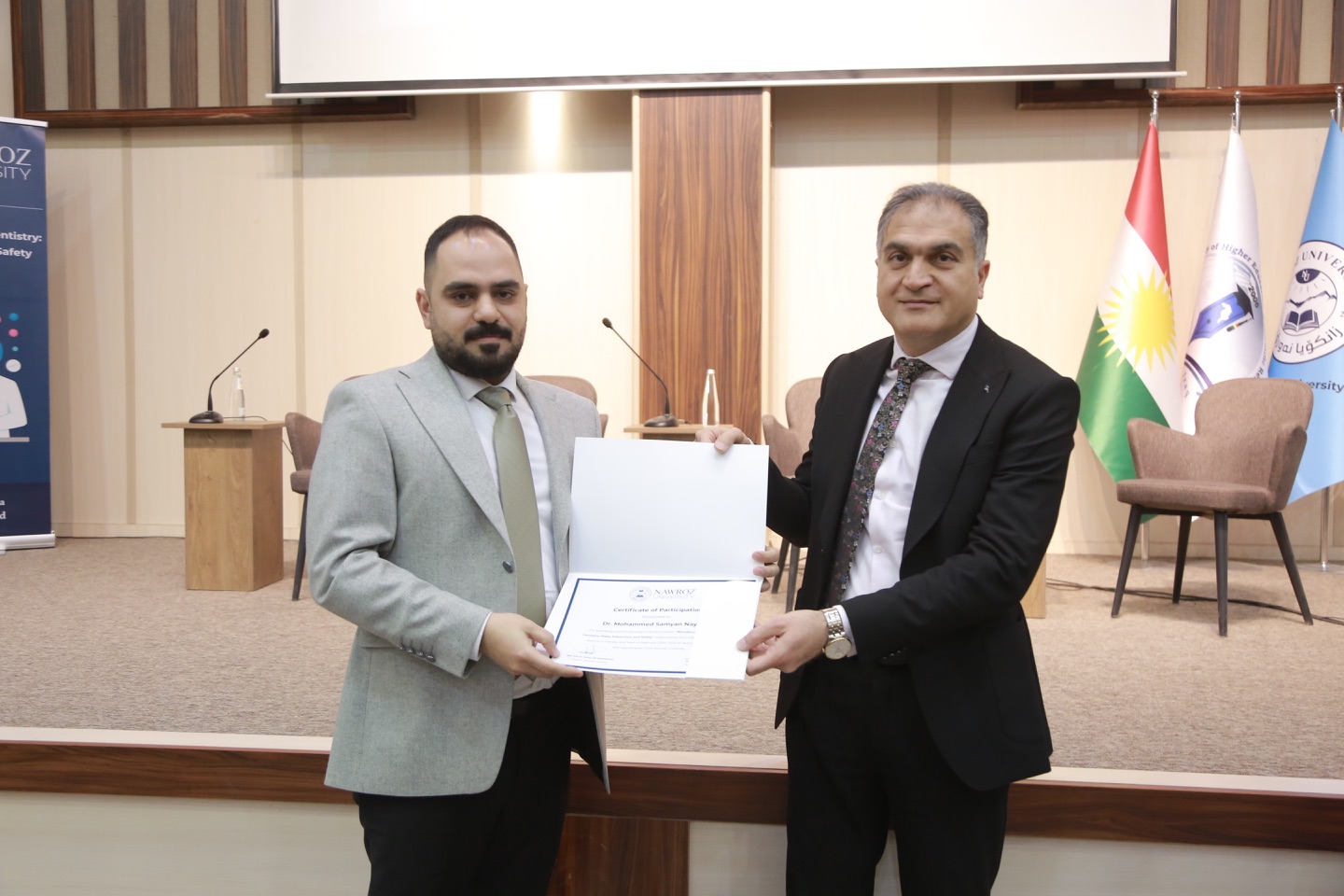 ندوة في جامعة نوروز حول "الفيروسات المنقولة بالدم في طب الأسنان: المخاطر، الوقاية، والسلامة"