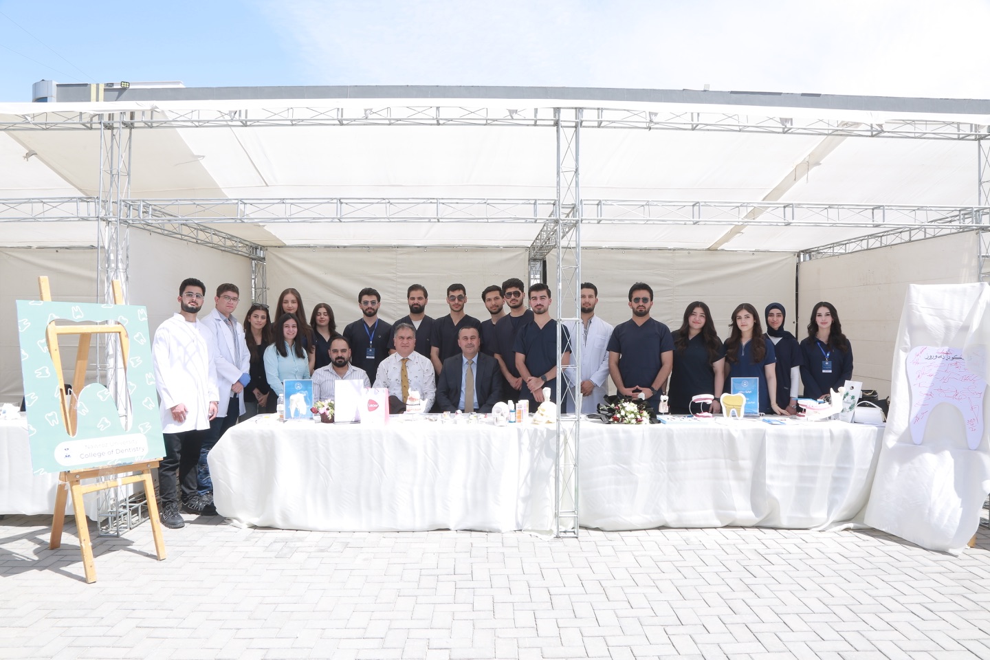 Dentistry students participates in Nawroz University’s  First Annual Student Festival