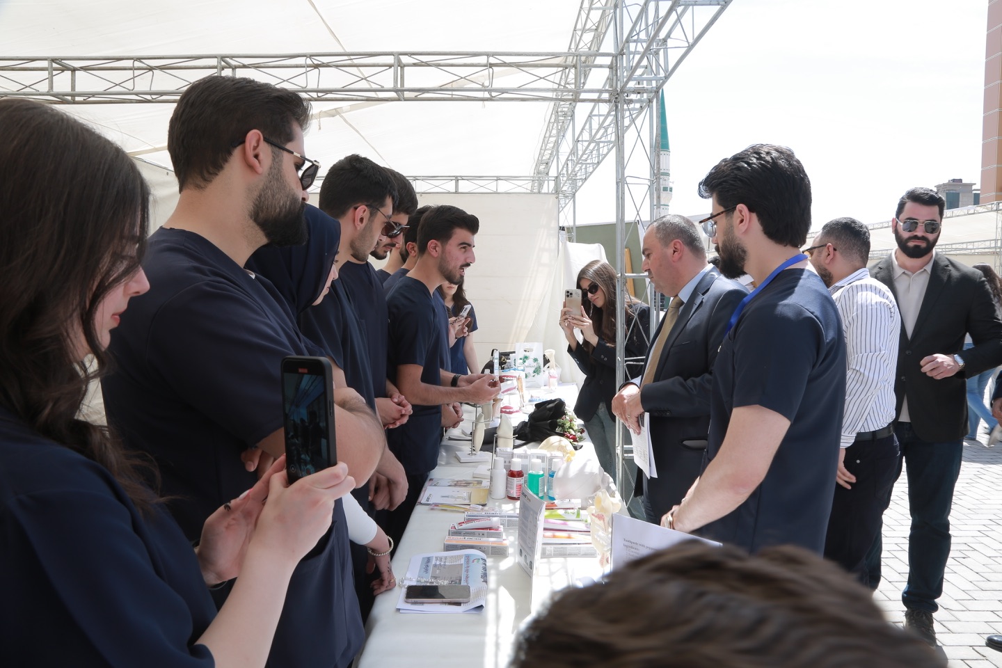 Dentistry students participates in Nawroz University’s  First Annual Student Festival