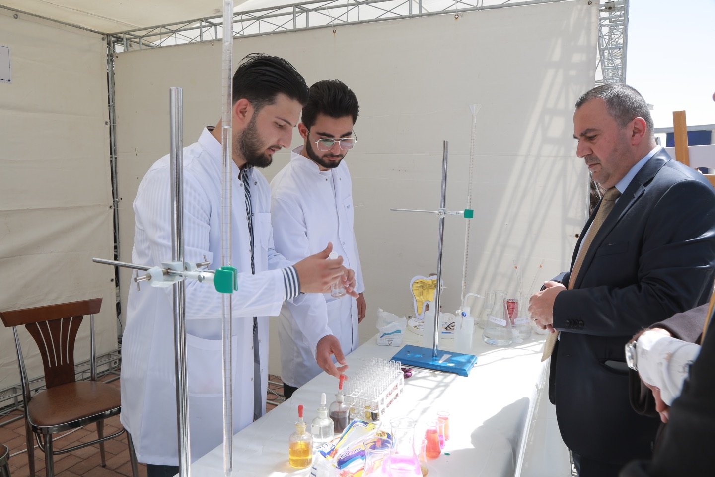 Dentistry students participates in Nawroz University’s  First Annual Student Festival