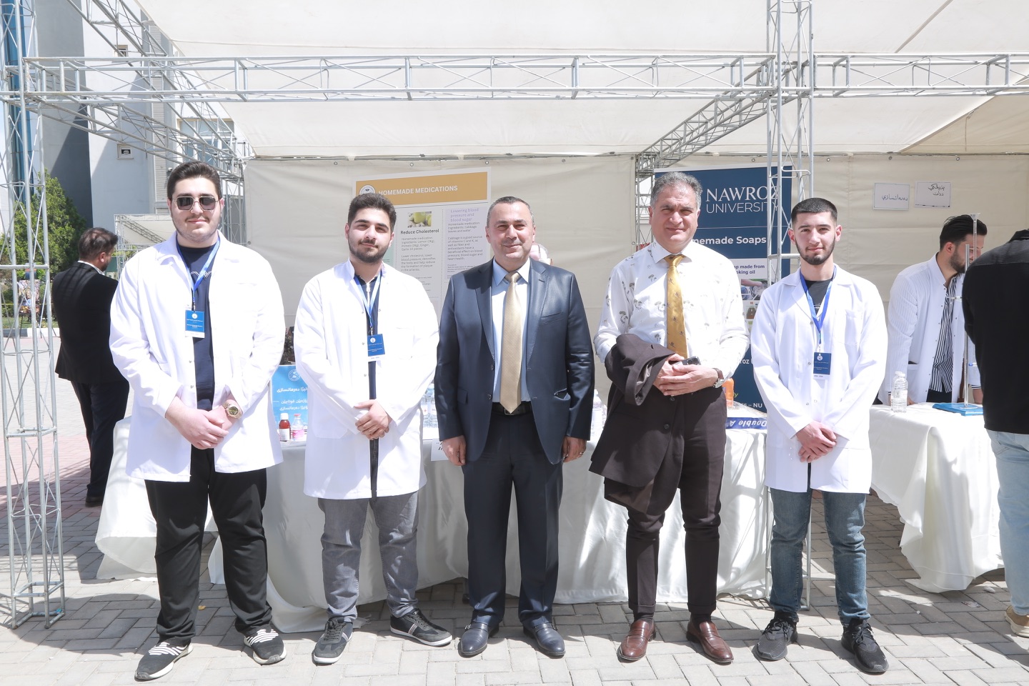 Pharmacy students participates in Nawroz University’s  First Annual Student Festival