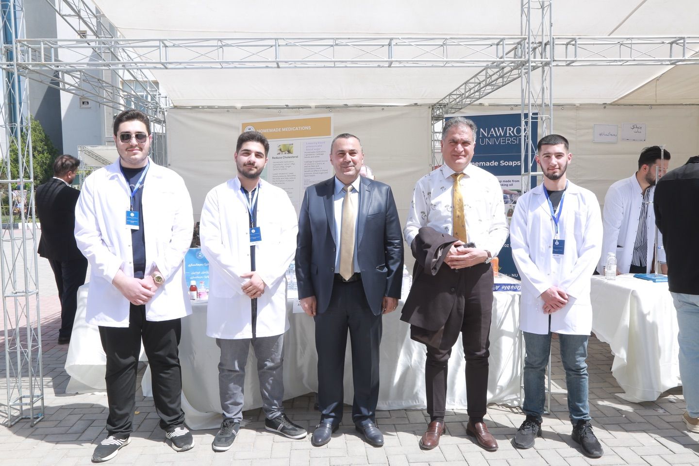 Pharmacy students participates in Nawroz University’s  First Annual Student Festival