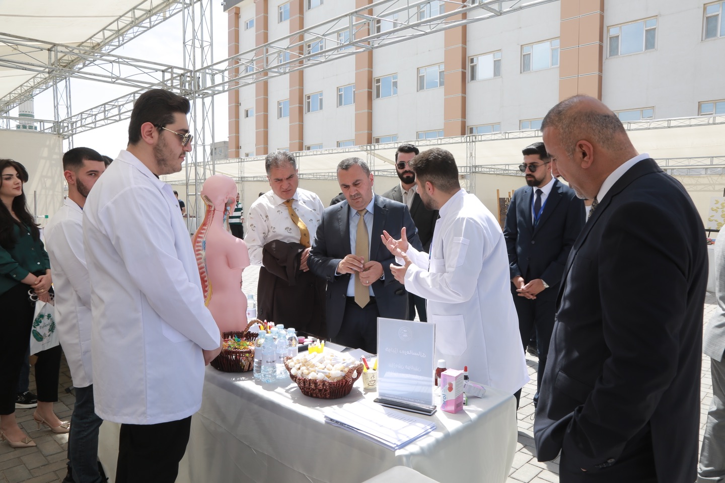 Pharmacy students participates in Nawroz University’s  First Annual Student Festival