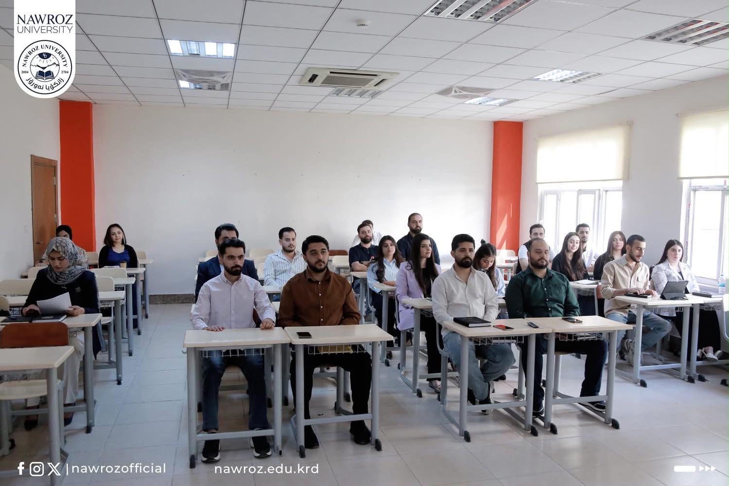 محاضرة في جامعة نوروز حول الشكاوى الجنائية وشكاوى العنف الأسري