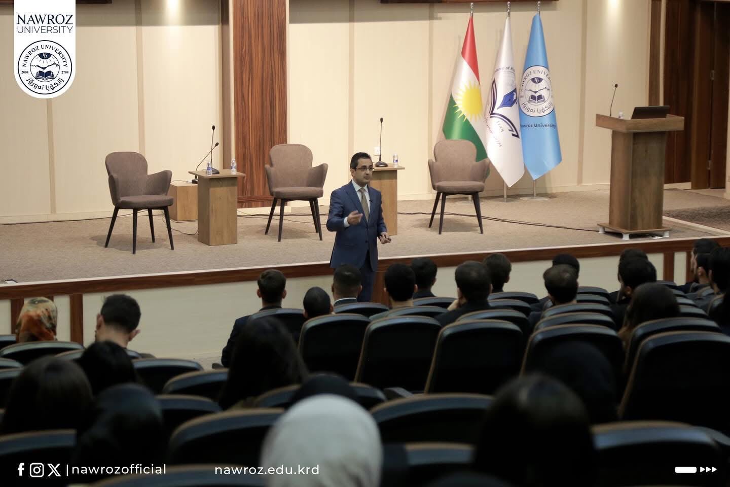 جامعة نوروز تستقبل طلبة كلية القانون بجامعة دهوك ضمن برنامج التبادل الأكاديمي