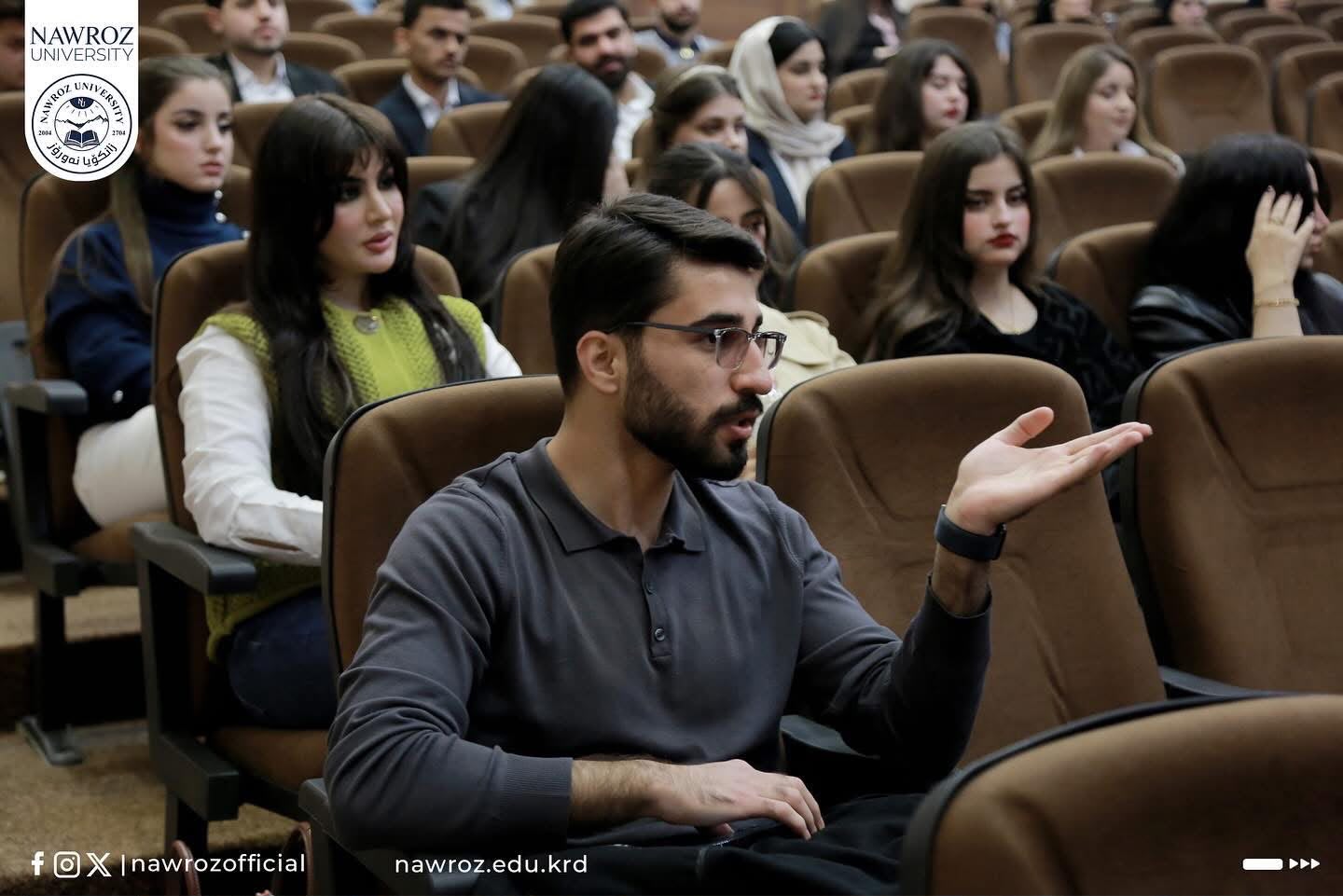 جامعة نوروز تستقبل طلبة كلية القانون بجامعة دهوك ضمن برنامج التبادل الأكاديمي