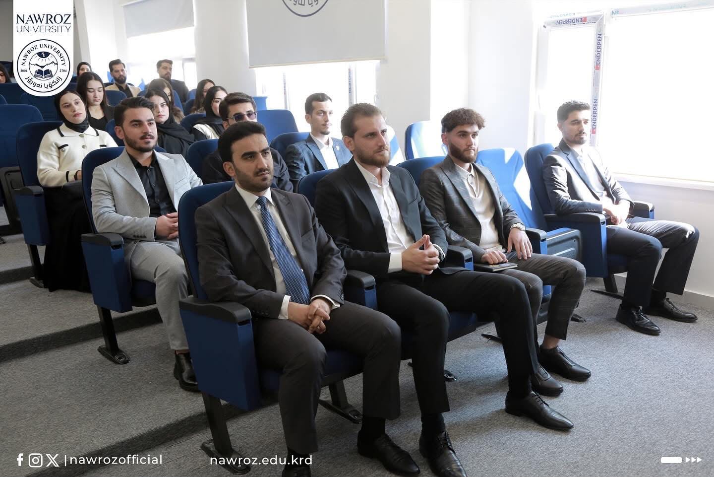 جامعة نوروز تستقبل طلبة كلية القانون بجامعة دهوك ضمن برنامج التبادل الأكاديمي