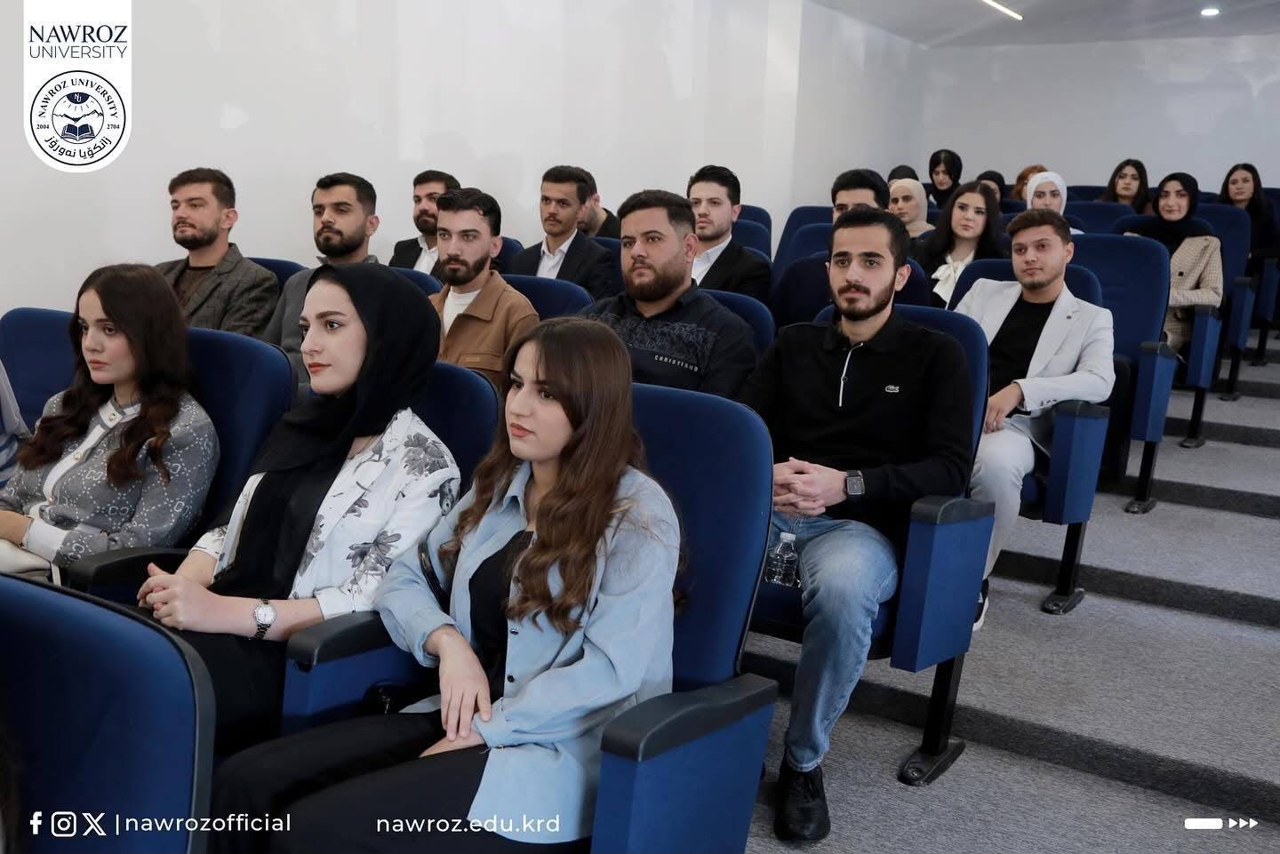 جامعة نوروز تستقبل طلبة كلية القانون بجامعة دهوك ضمن برنامج التبادل الأكاديمي