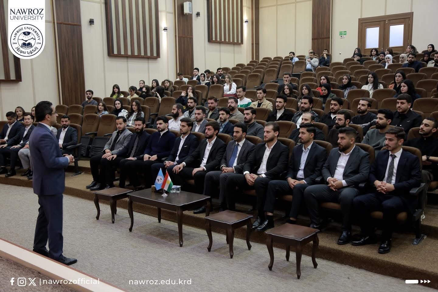 جامعة نوروز تستقبل طلبة كلية القانون بجامعة دهوك ضمن برنامج التبادل الأكاديمي