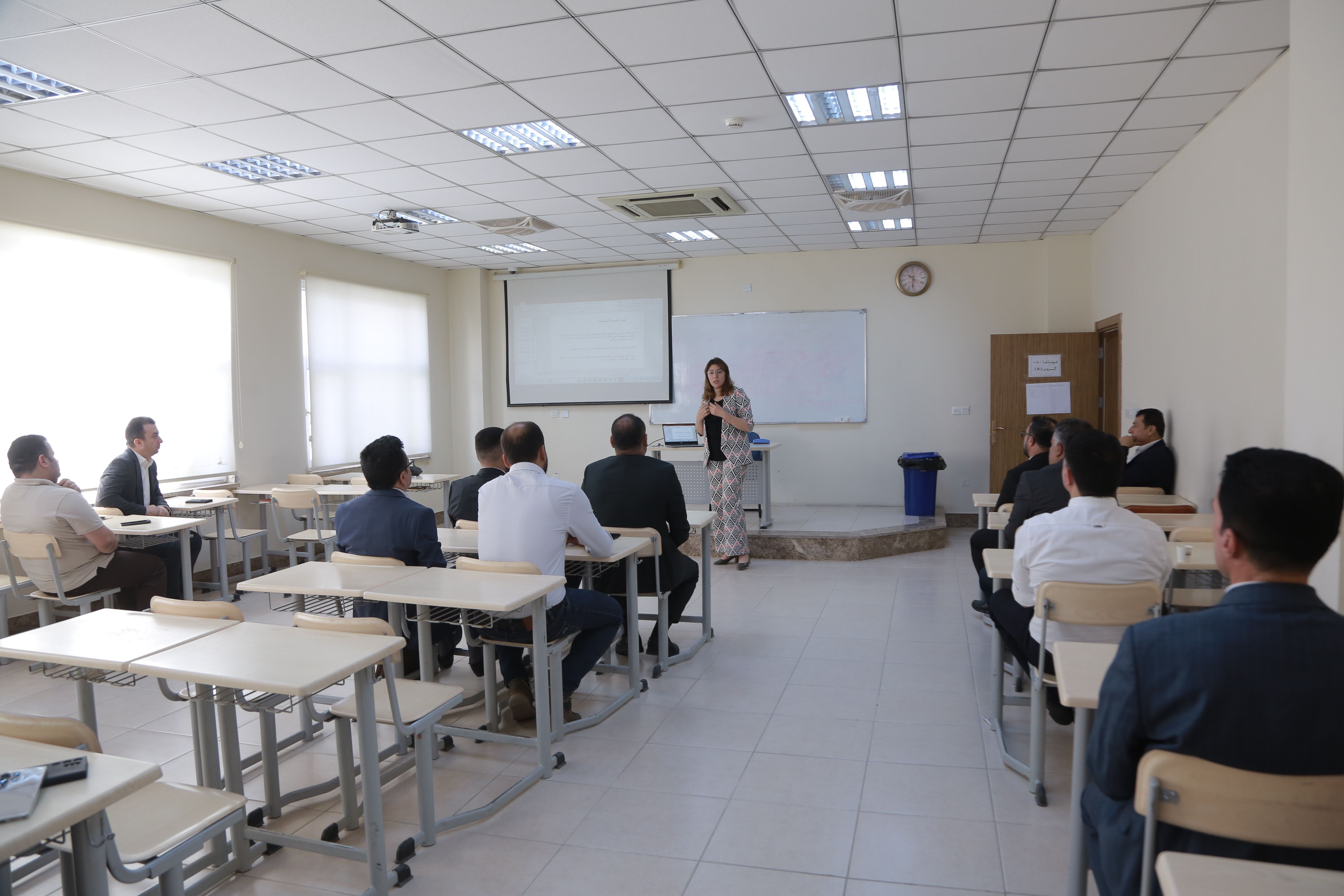 Seminar at Nawroz University on Sustainable Development & Public Policies In Transitional Societies