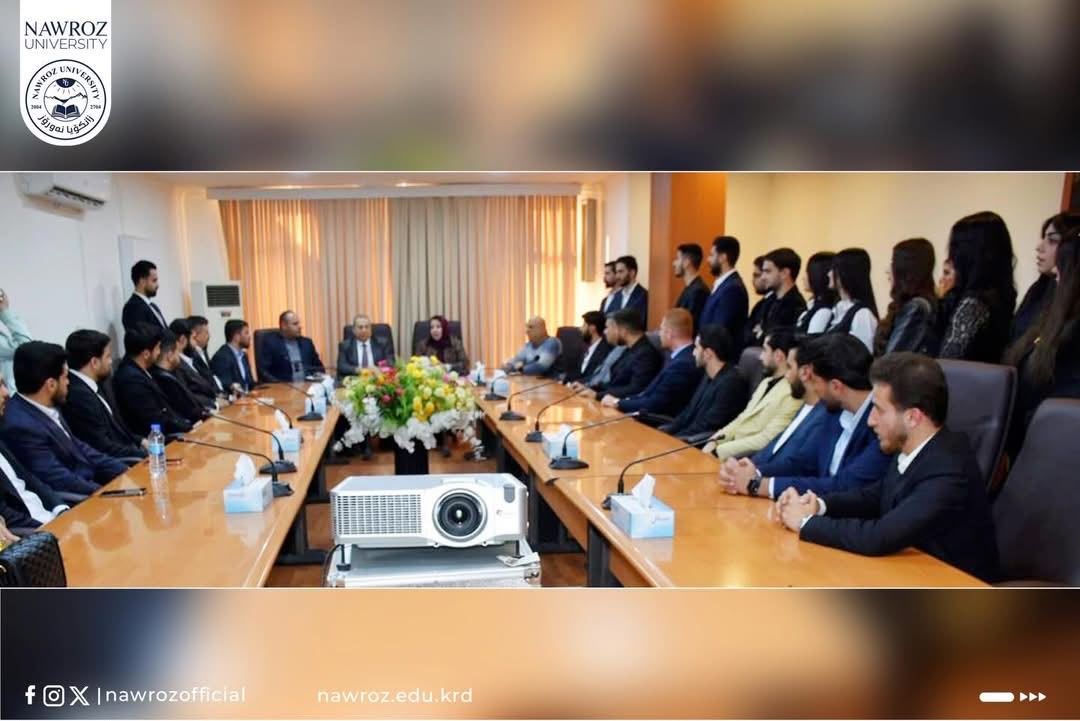 قوتابیێن پشکا یاسایێ ل زانکۆیا نەورۆز د سەرەدانەکا زانستی دا