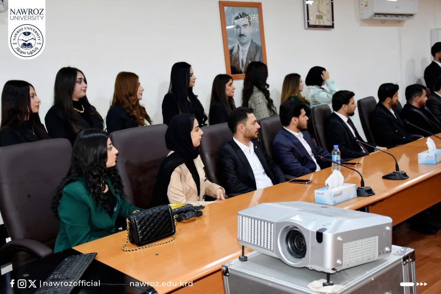 Nawroz University Law Students Visit the State Council on an Educational Tour