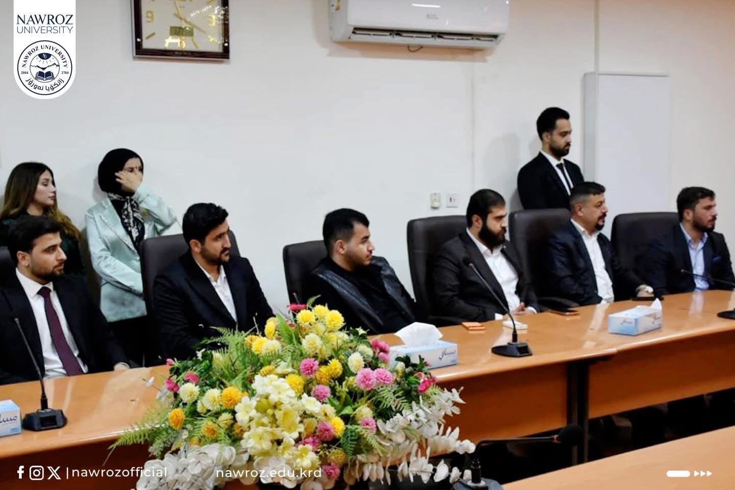 Nawroz University Law Students Visit the State Council on an Educational Tour