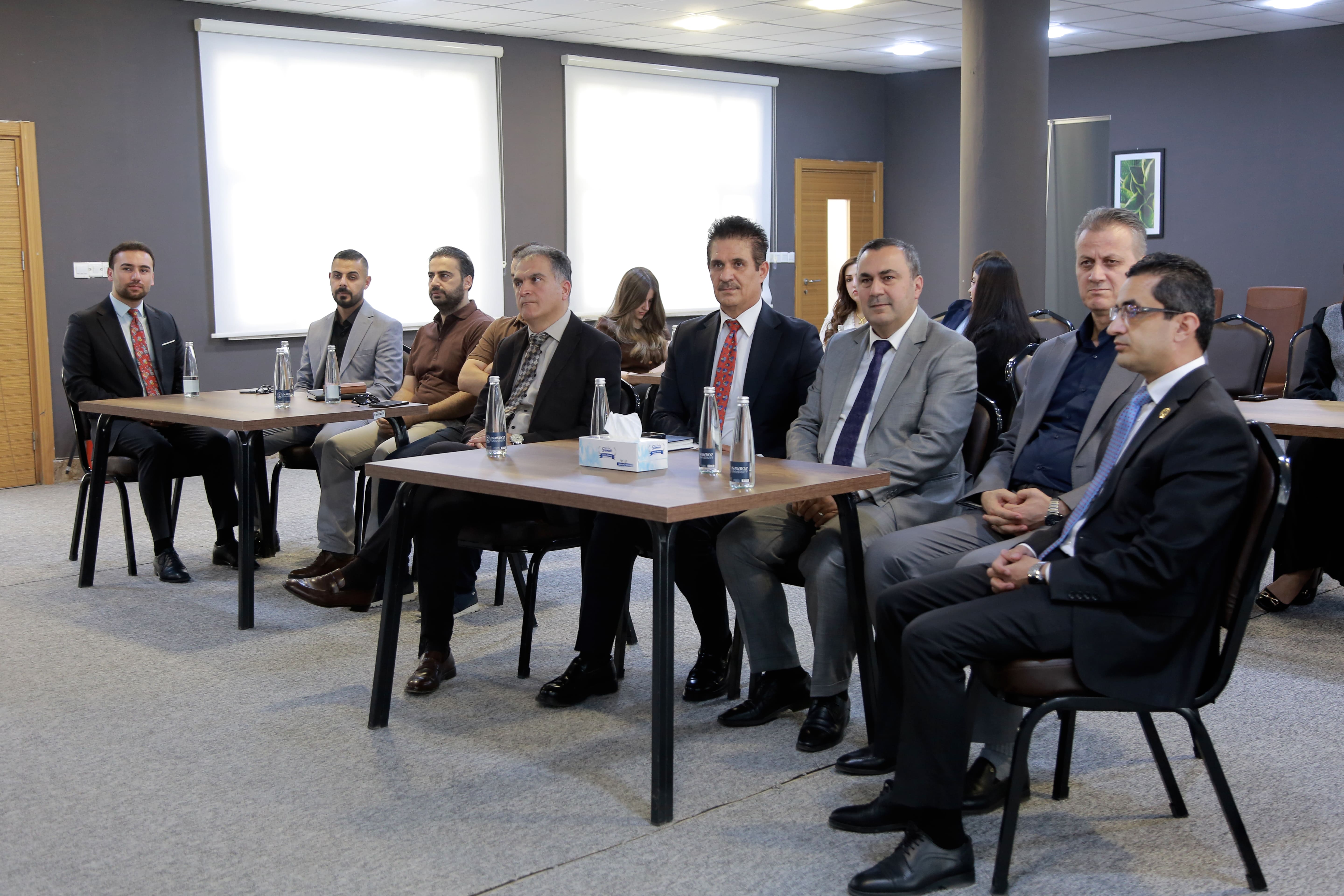 دورة في جامعة نوروز لتطوير قدرات المحامين وخريجي القانون في جامعات إقليم كوردستان والعراق