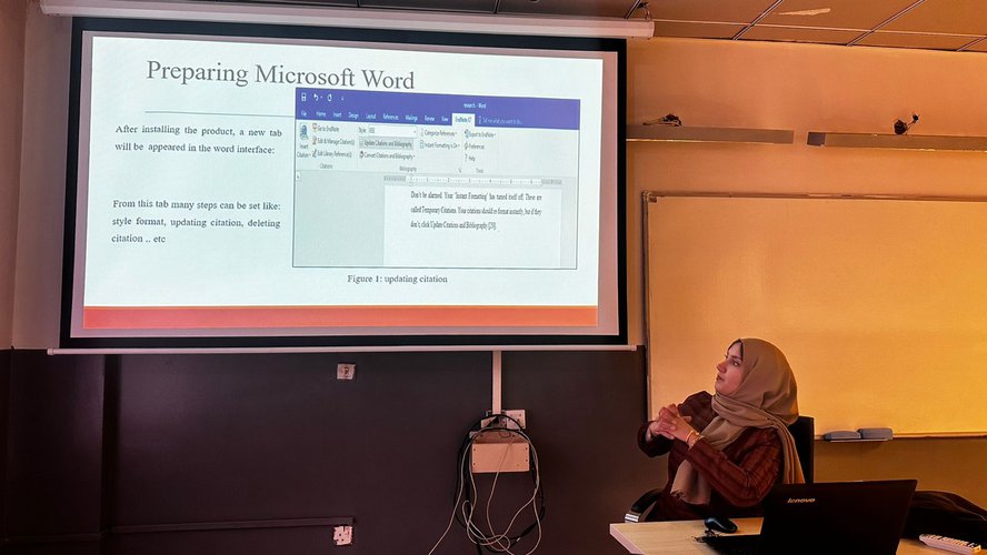 EndNote Lecture at Nawroz University