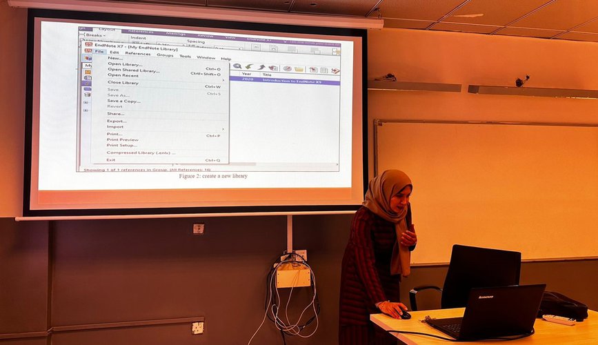 EndNote Lecture at Nawroz University
