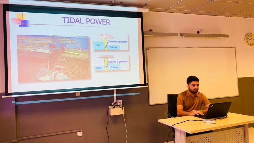 A Discussion on Renewable Energy was Held at Nawroz University