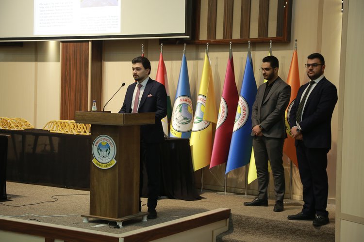 جامعة نوروز تعرض جسور من الاسباغيتي