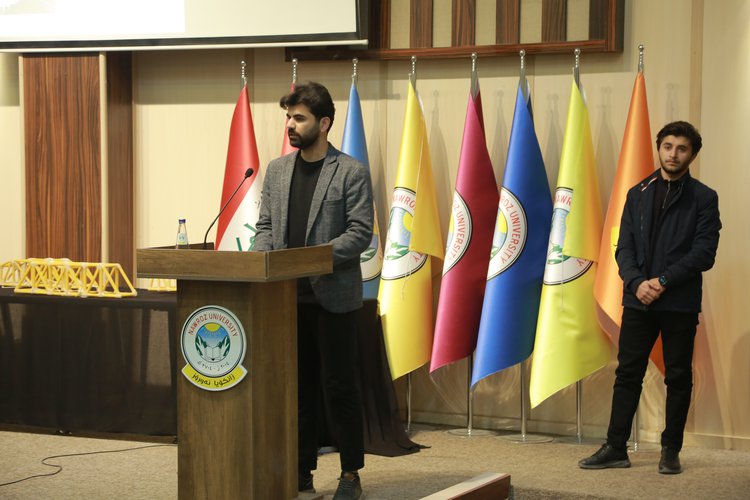 جامعة نوروز تعرض جسور من الاسباغيتي