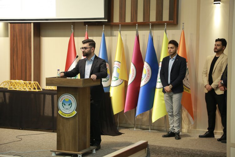 جامعة نوروز تعرض جسور من الاسباغيتي