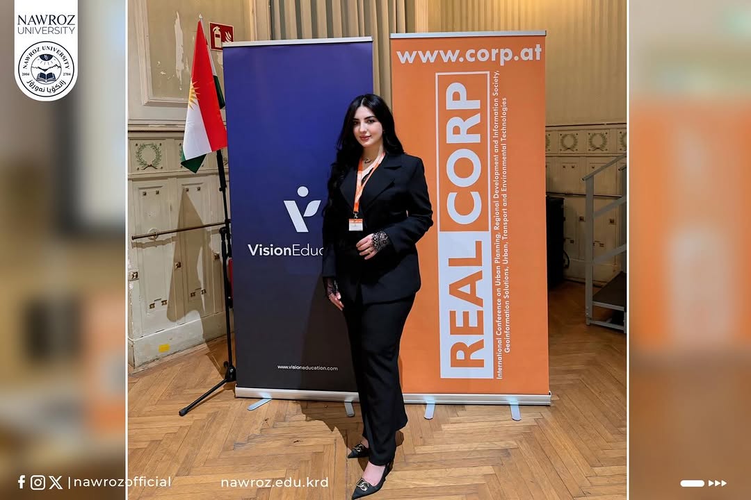Vision Education and Nawroz University Present Research at the REAL CORP 2026 Conference in Vienna
