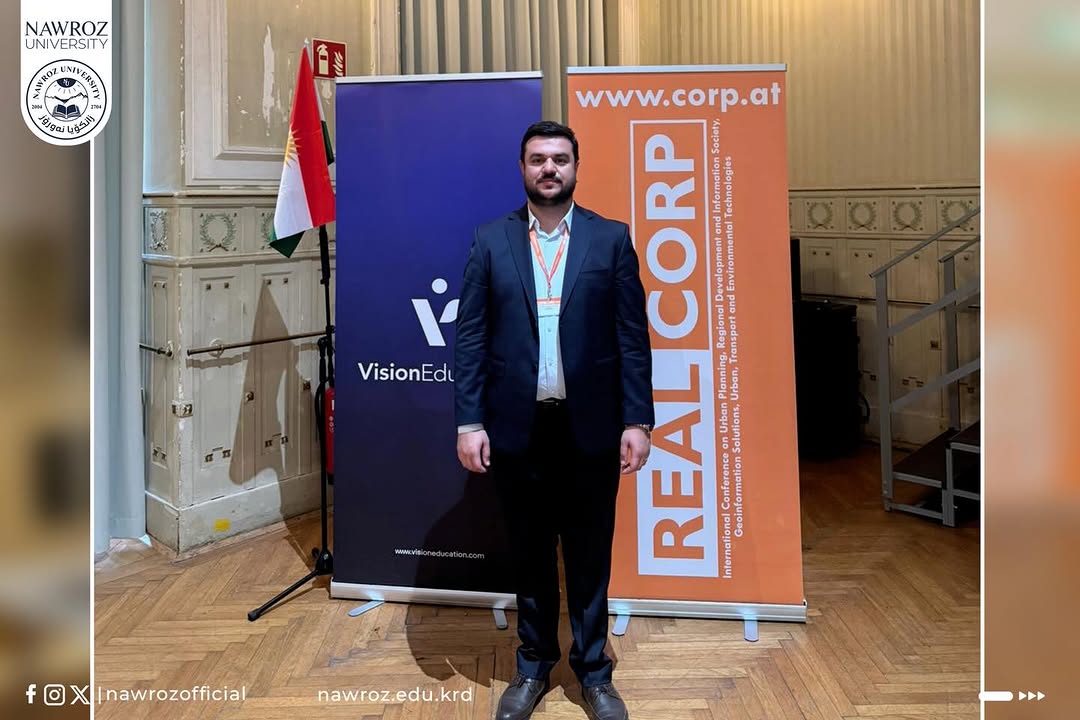 Vision Education and Nawroz University Present Research at the REAL CORP 2026 Conference in Vienna