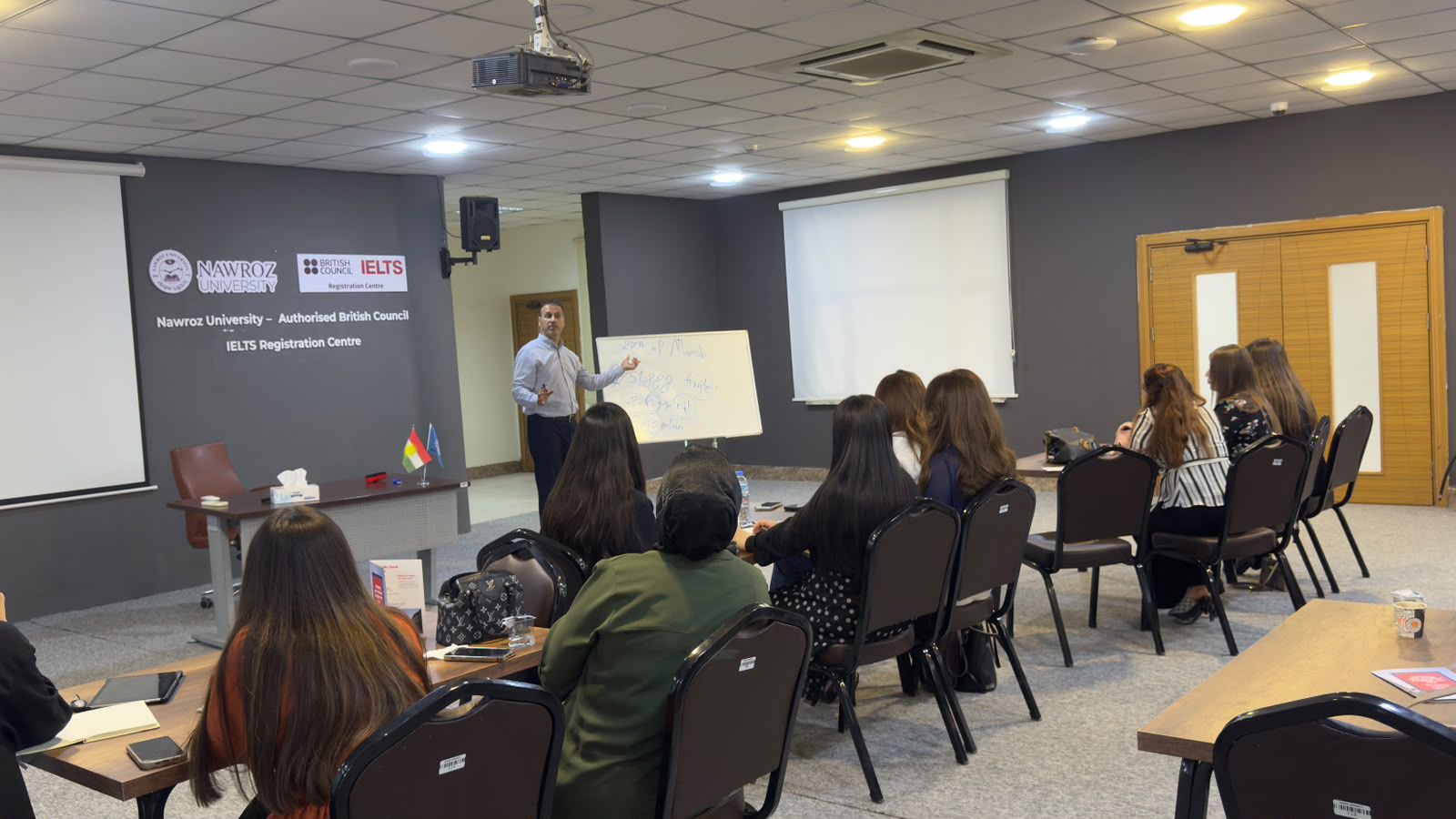 افتتاح دورة جديدة للتحضير لاختبار الآيلتس (IELTS) في جامعة نوروز