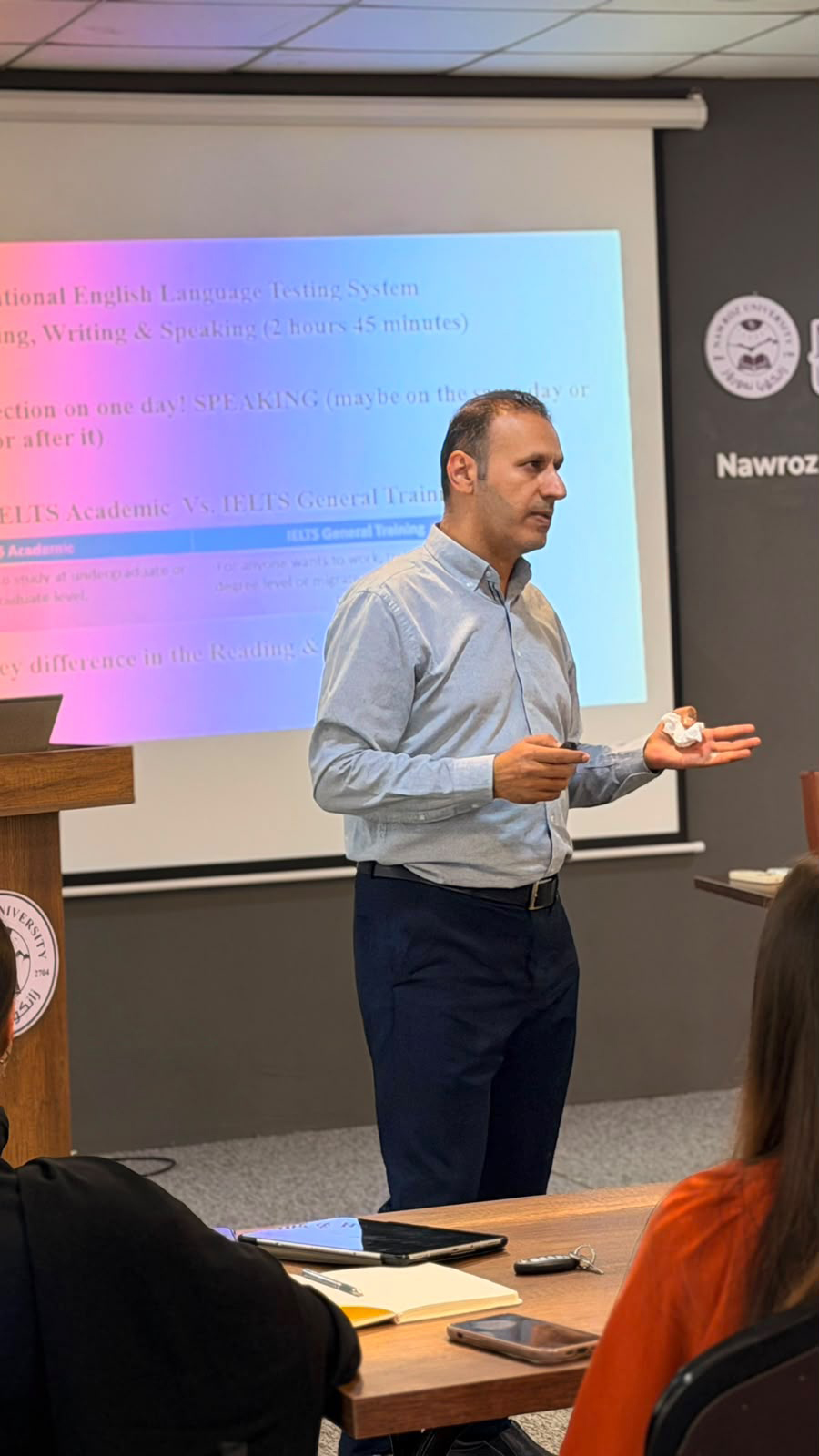 New IELTS Preparation Course Launched at Nawroz University
