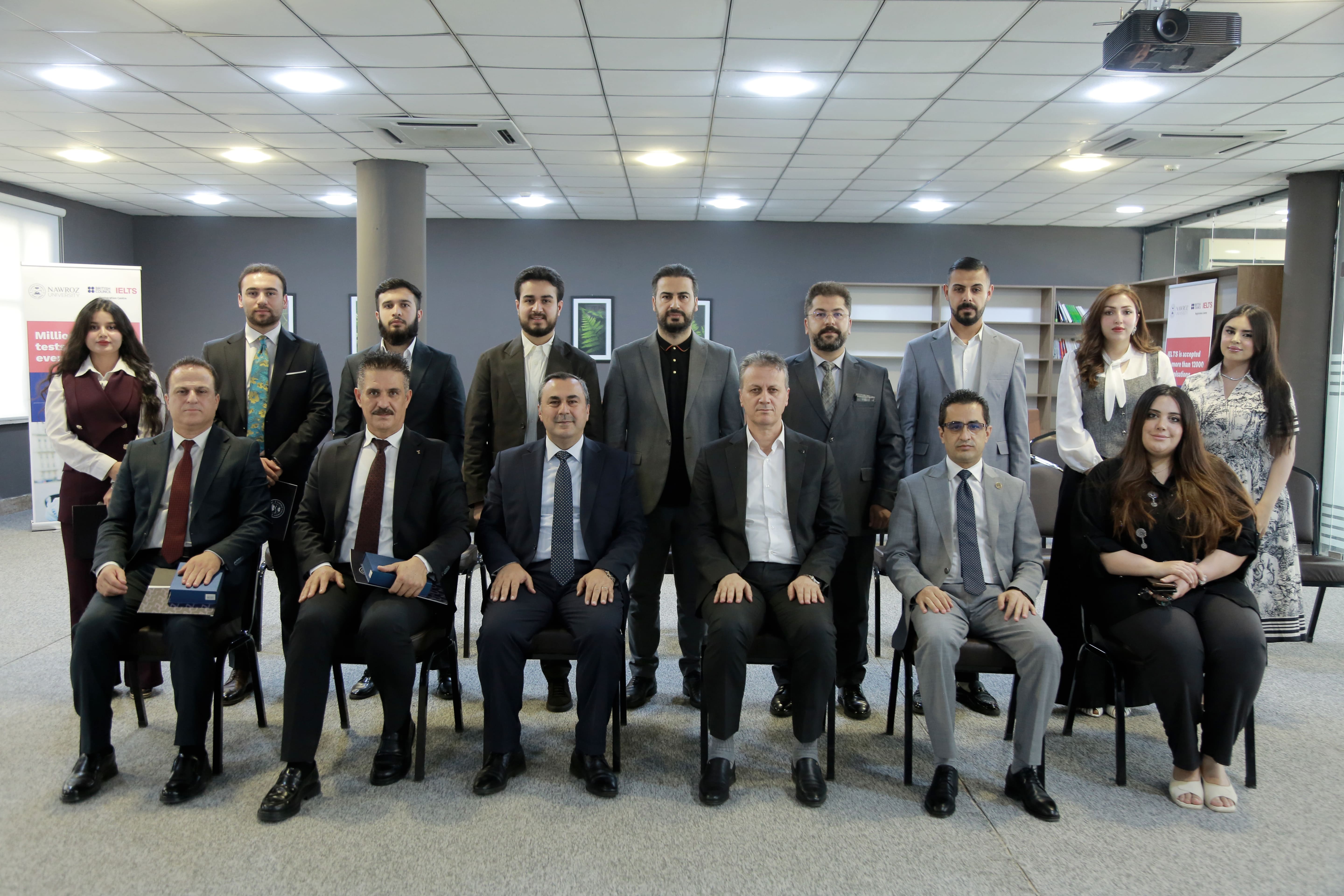 Nawroz University Concludes Training Course for Lawyers and Law Graduates