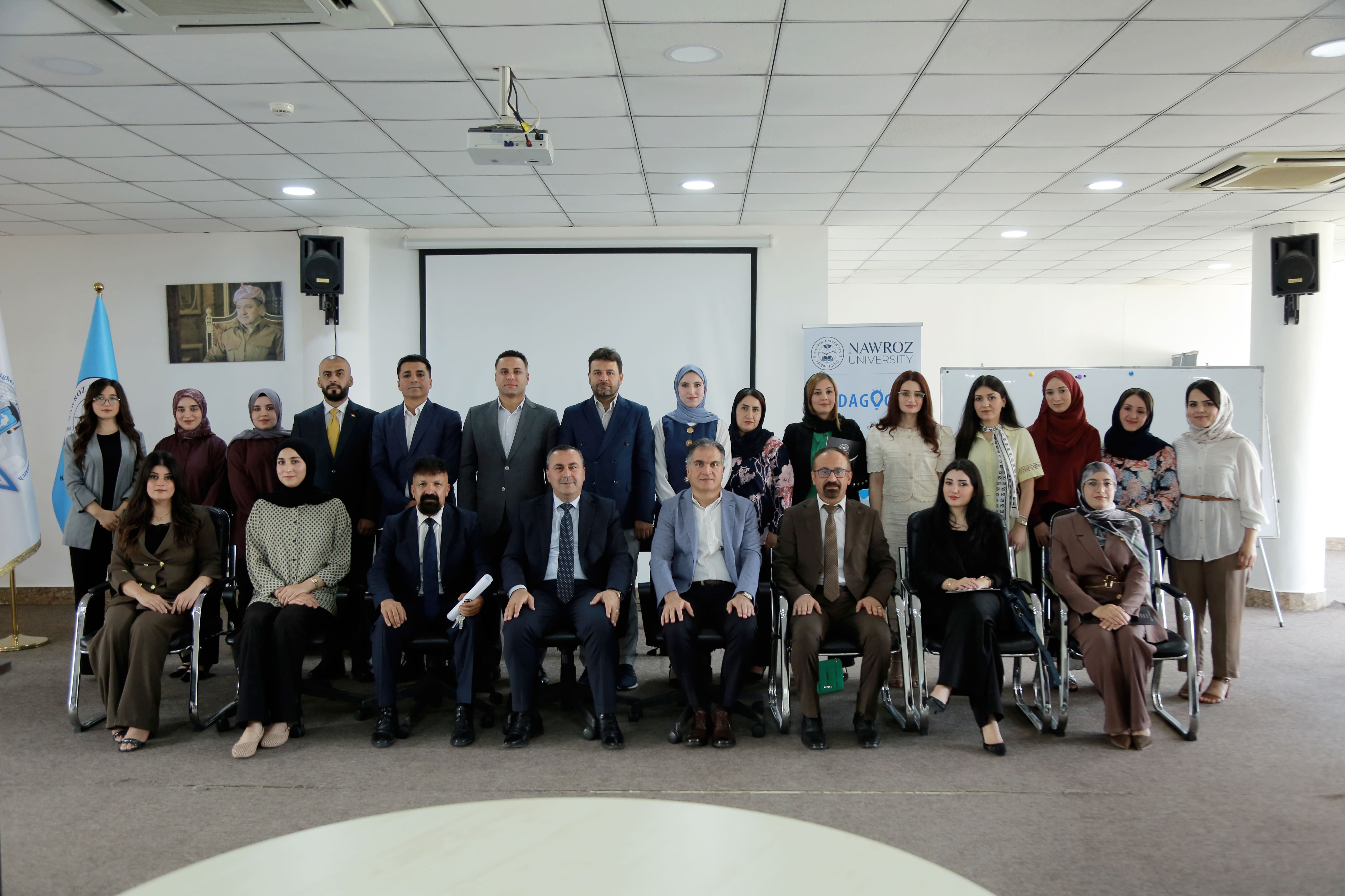 Nawroz University Celebrates the Completion of the 9th Pedagogical Training Course