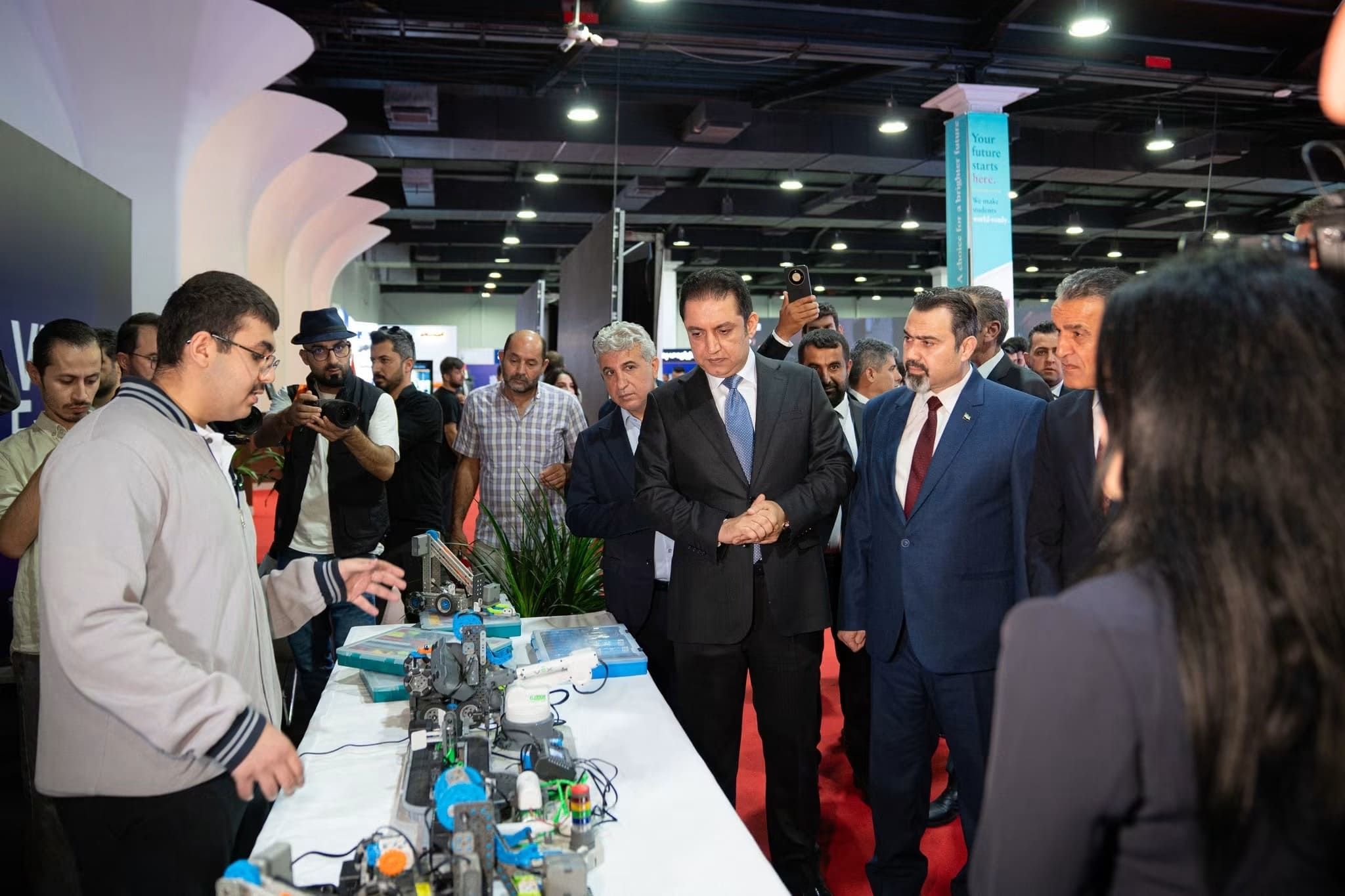 Nawroz University Participates in the 5th Middle East Exhibition