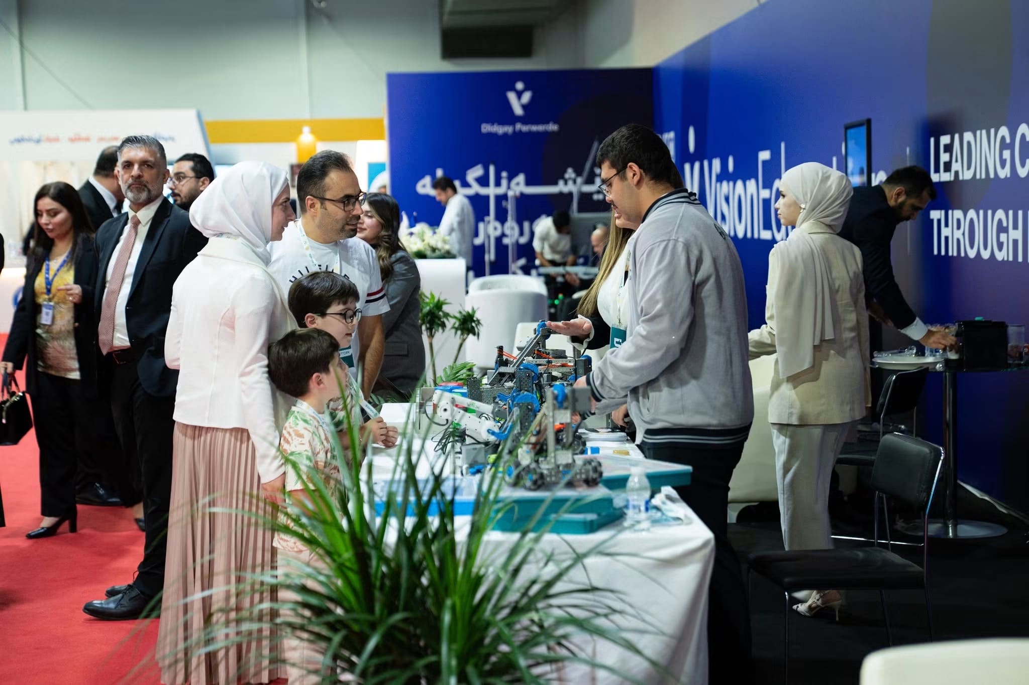 Nawroz University Participates in the 5th Middle East Exhibition