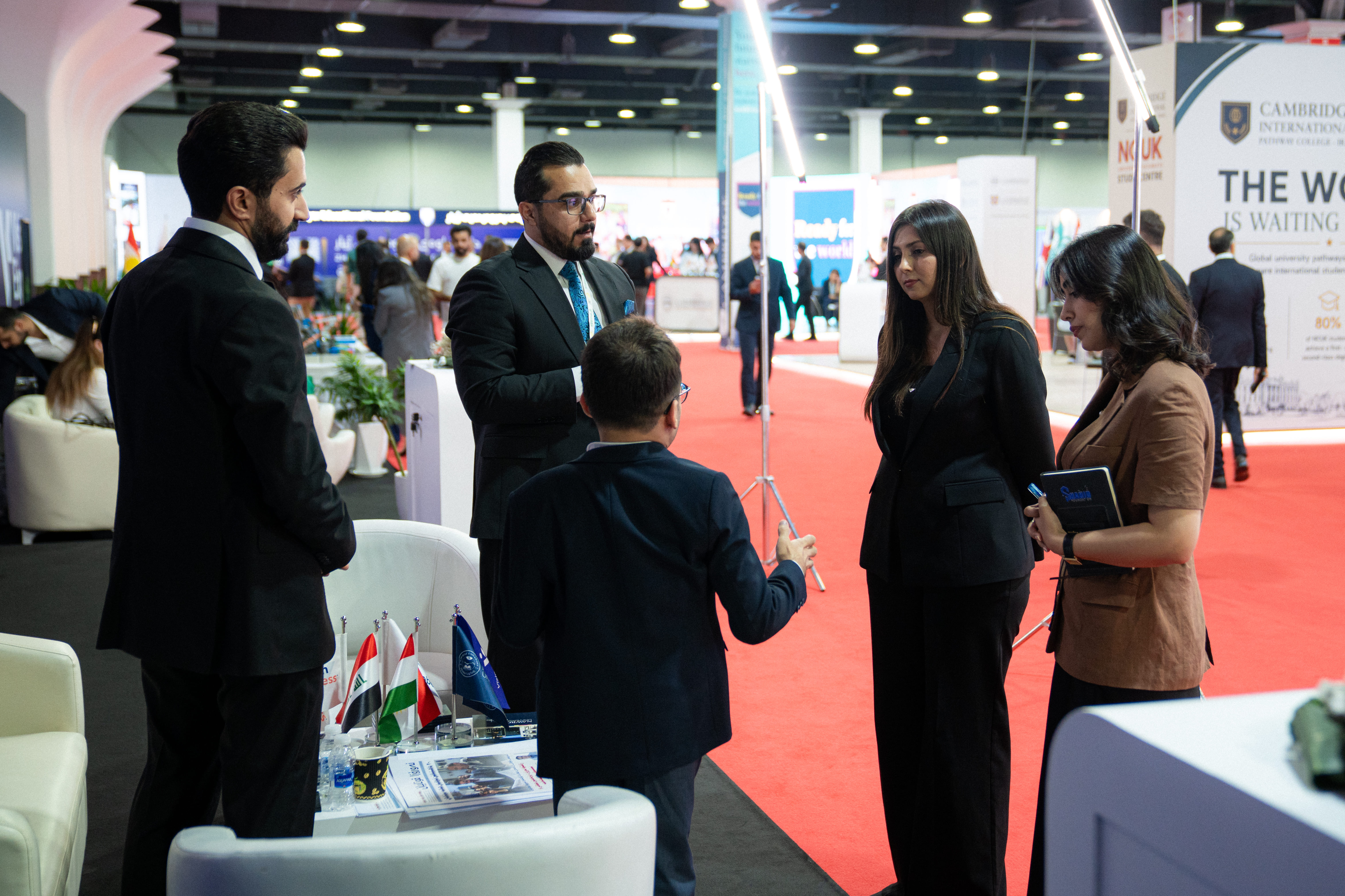 Nawroz University Participates in the 5th Middle East Exhibition