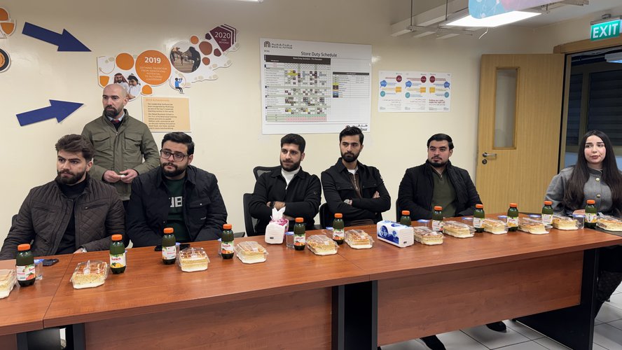قوتابيێن كۆليژا كارگێرى و ئابوورى چوونه‌ بازارێ كارفۆر