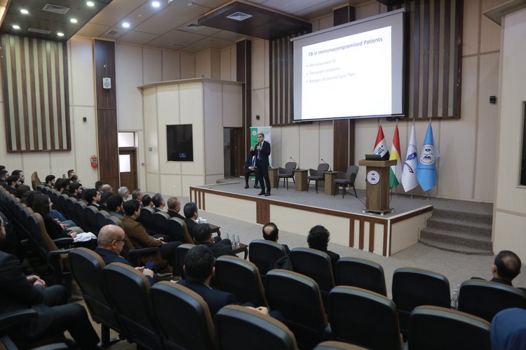 Workshop on Tuberculosis at Nawroz University