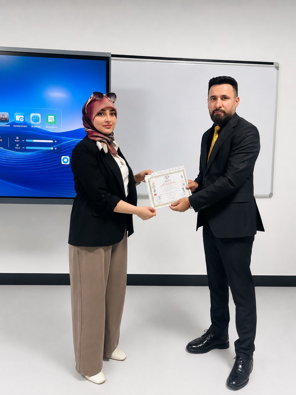 Nawroz University Faculty Participate in the 2nd International Scientific Conference on Knowledge Transfer and AI
