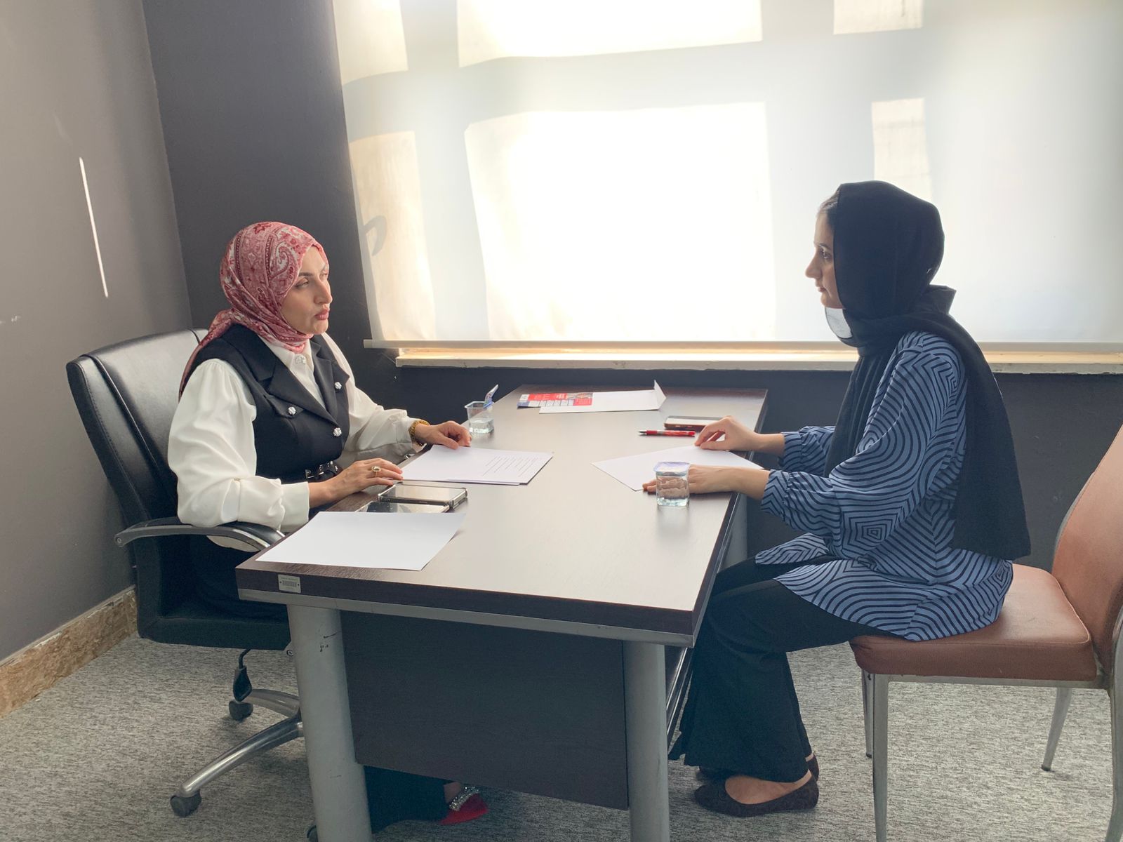 IELTS Preparation Course Participants Take Mock Exam at Nawroz University