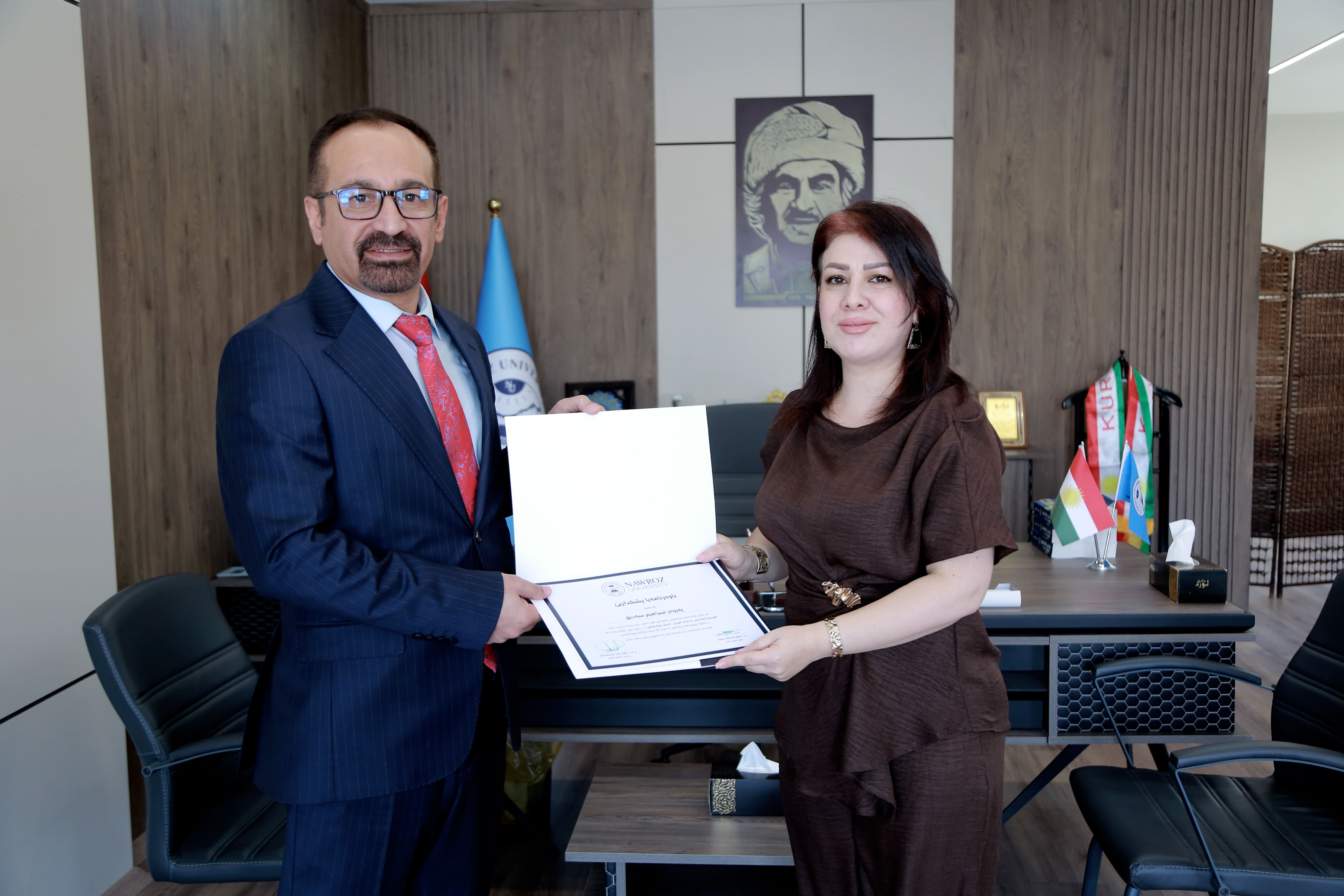 Nawroz University Awards Certificates for Kurdish Academic Writing Course