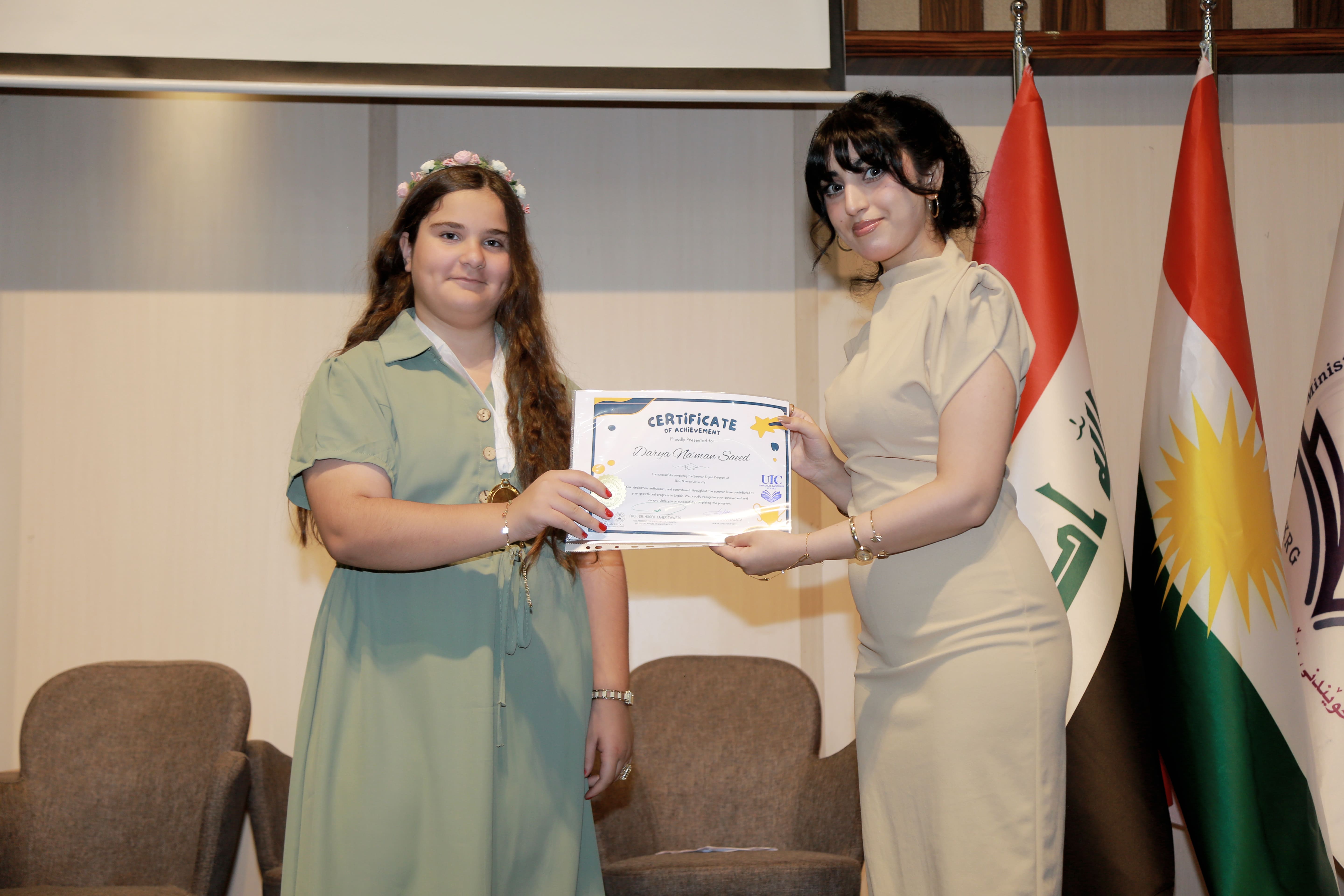Over 100 Participants Receive Certificates Upon Completing Language Courses