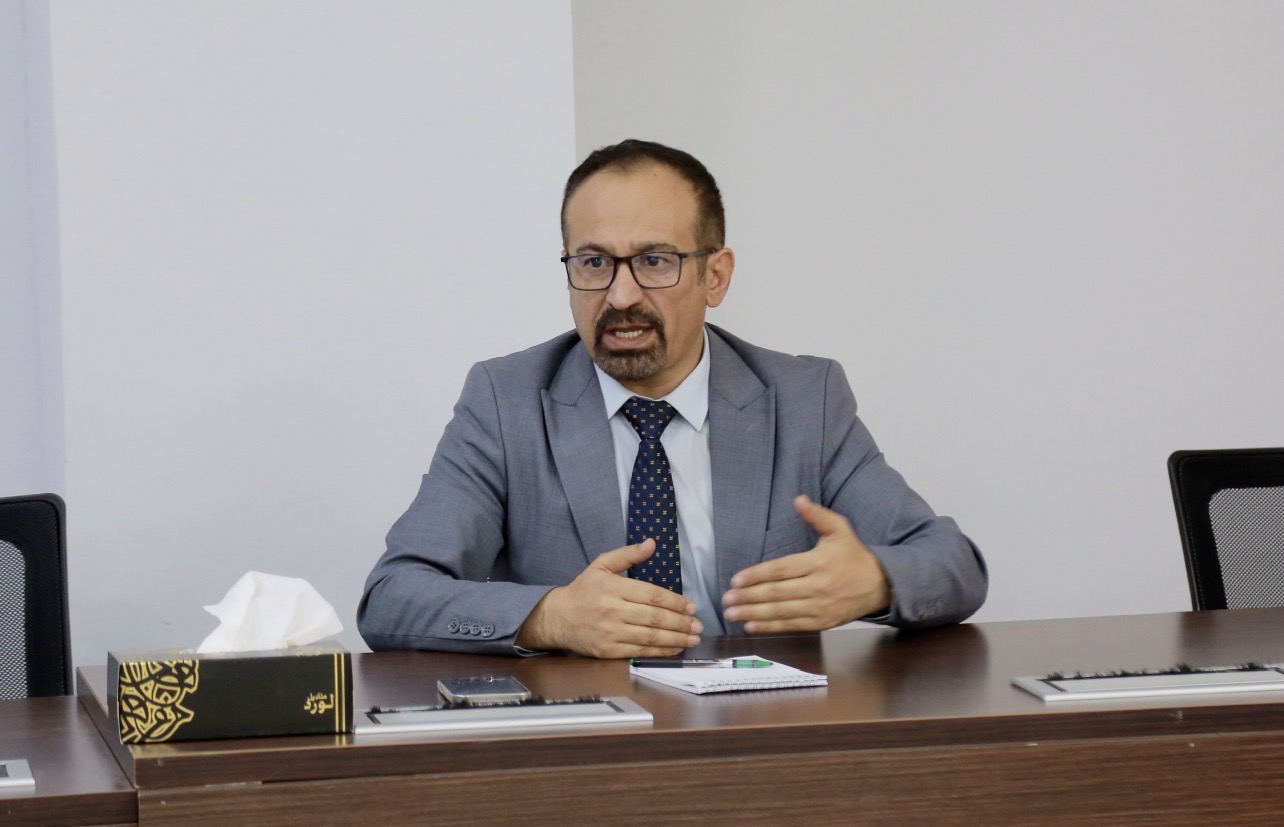 At Nawroz University, College of Languages, a meeting was held for all departments of the college