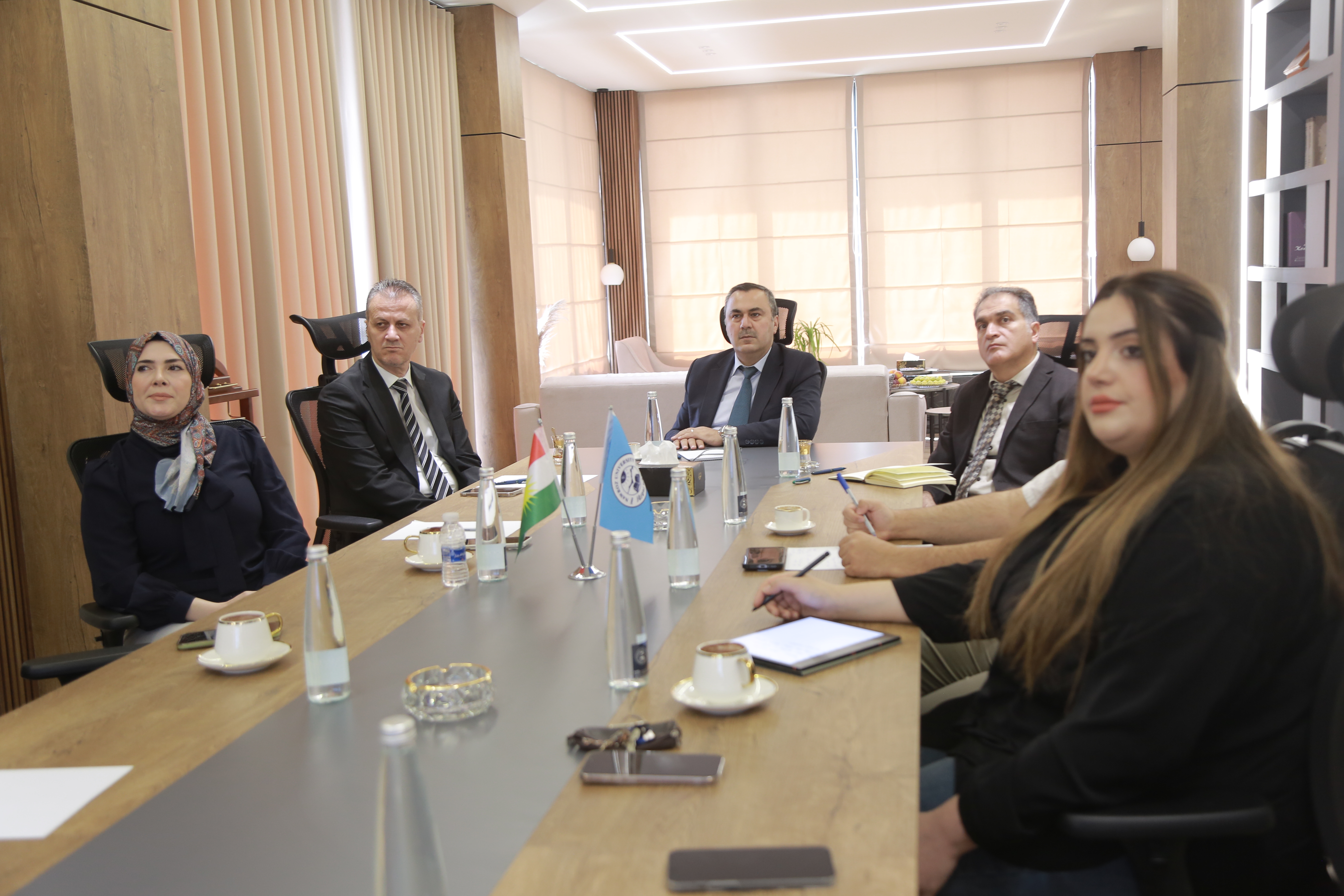Nawroz University Explores Cooperation on Sustainable Development and Environmental Initiatives