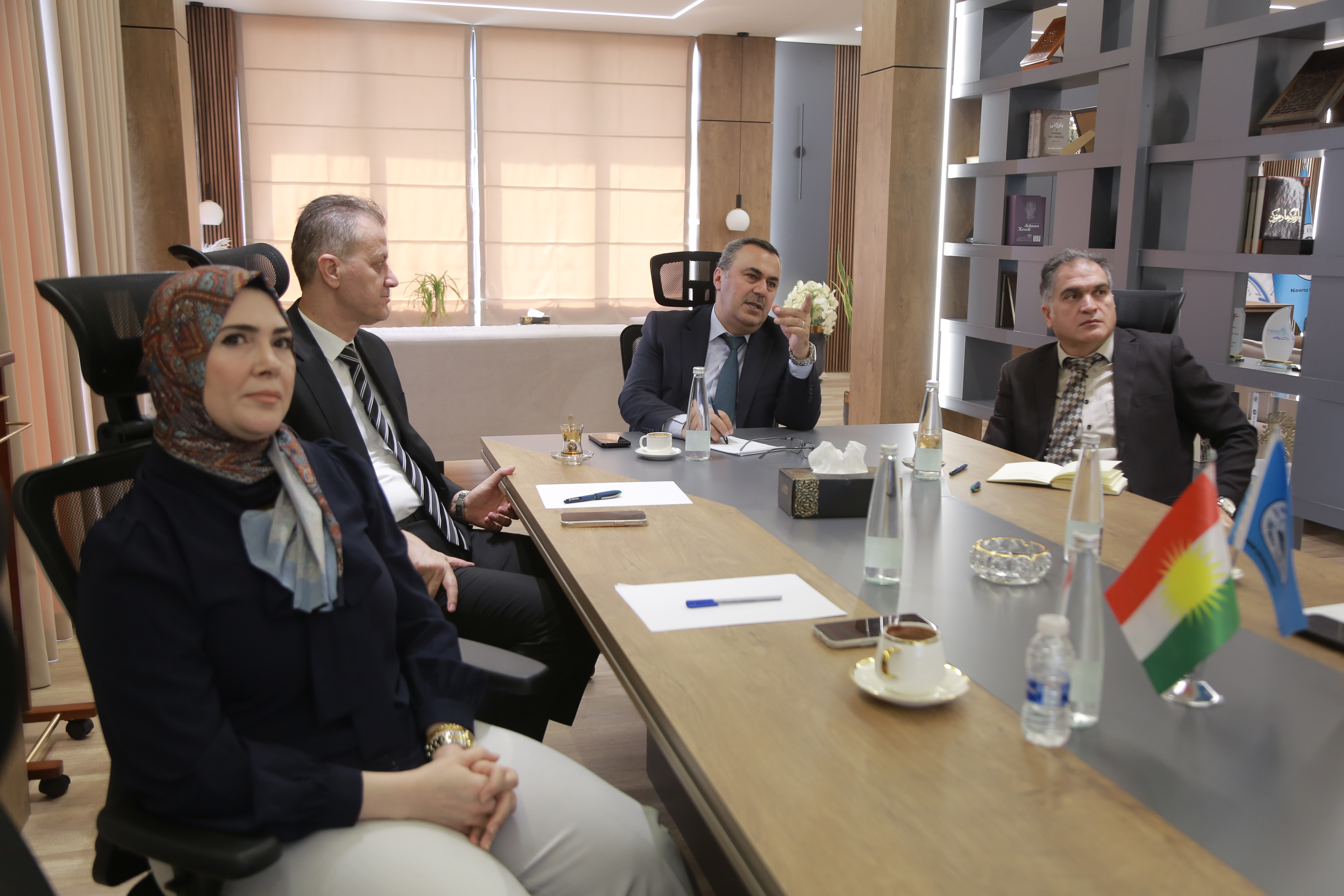 Nawroz University Explores Cooperation on Sustainable Development and Environmental Initiatives