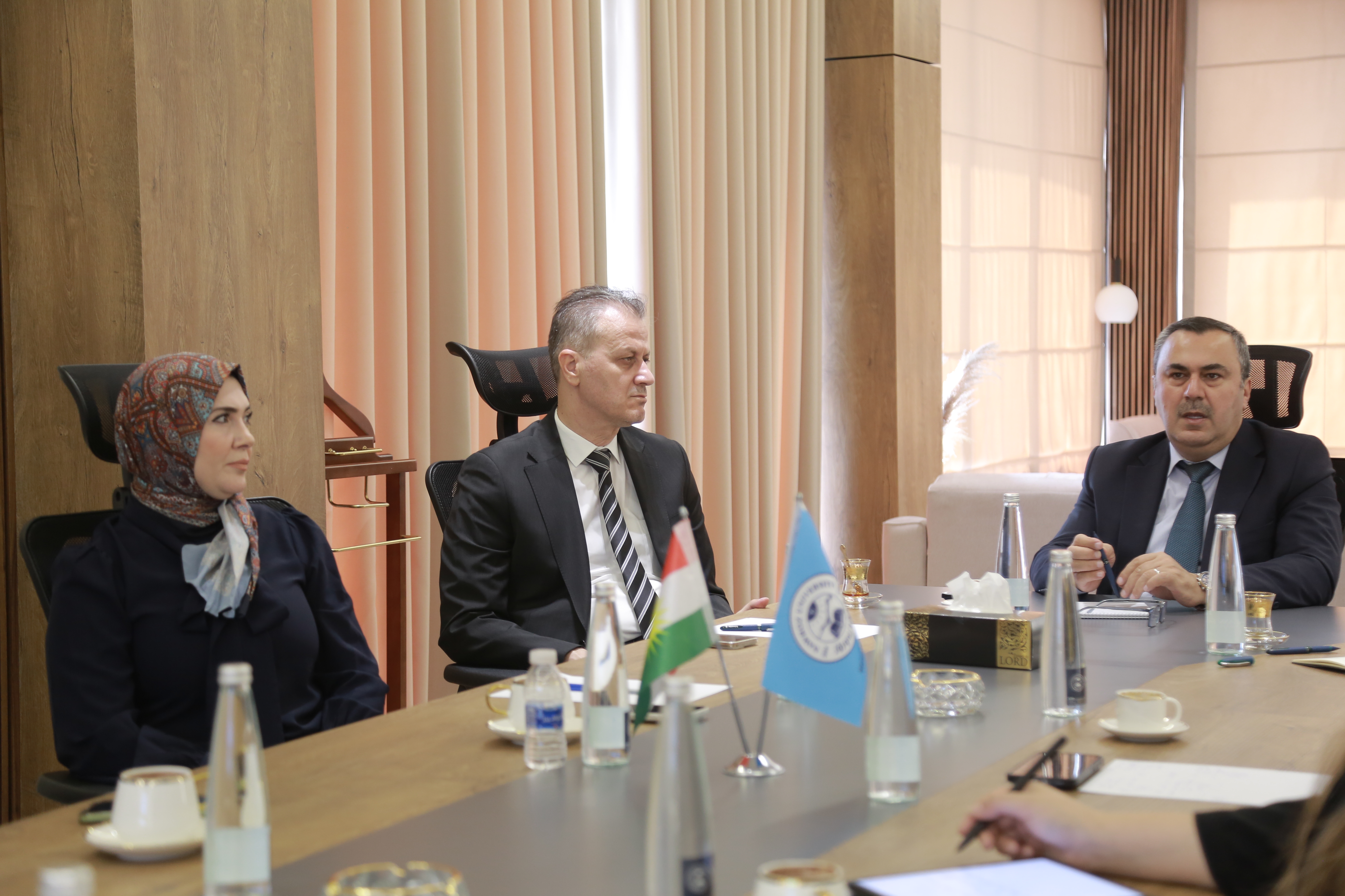 Nawroz University Explores Cooperation on Sustainable Development and Environmental Initiatives