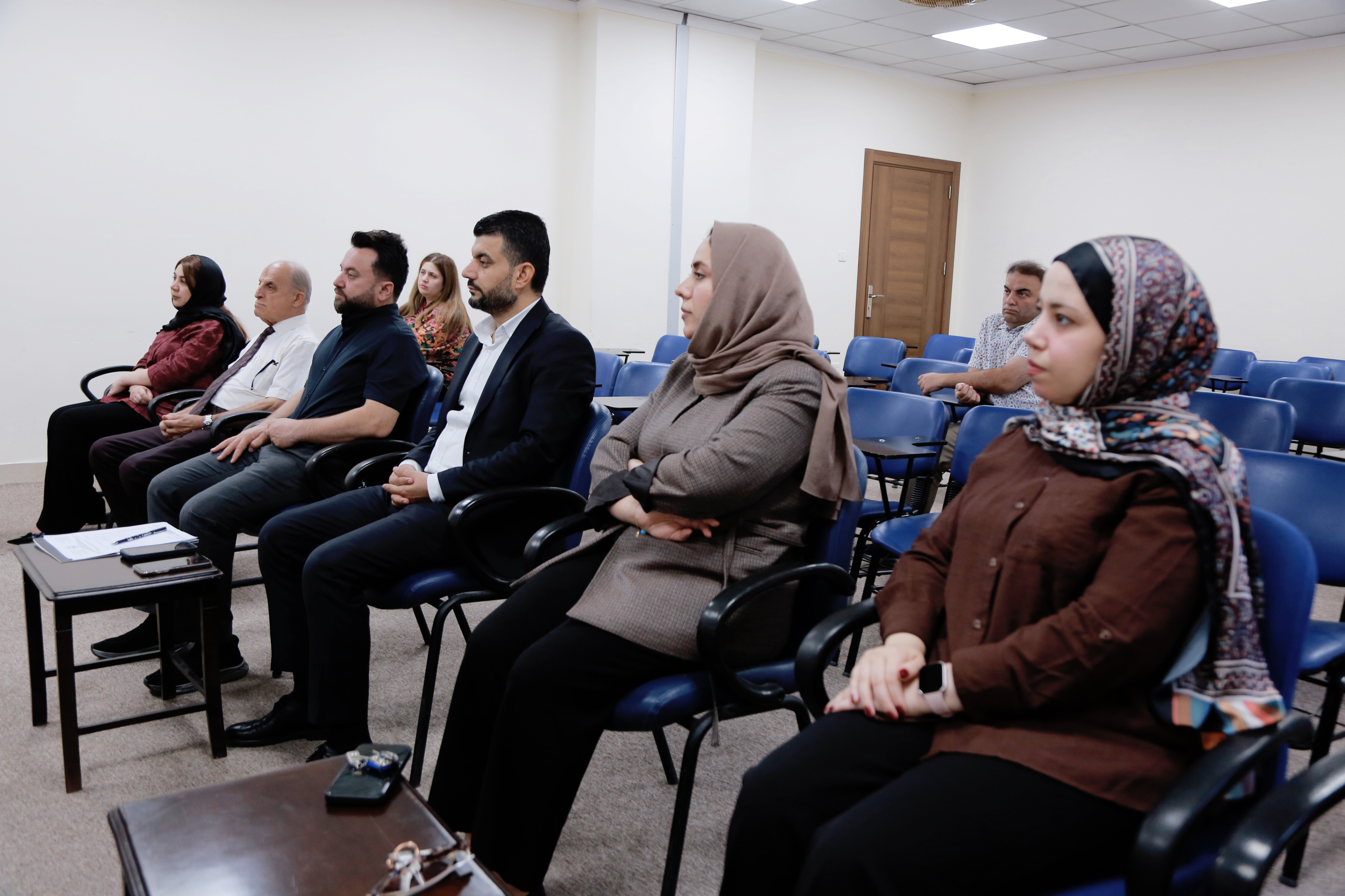 At Nawroz University, College of Administration and Economics, a meeting was held for all Faculty members of the college