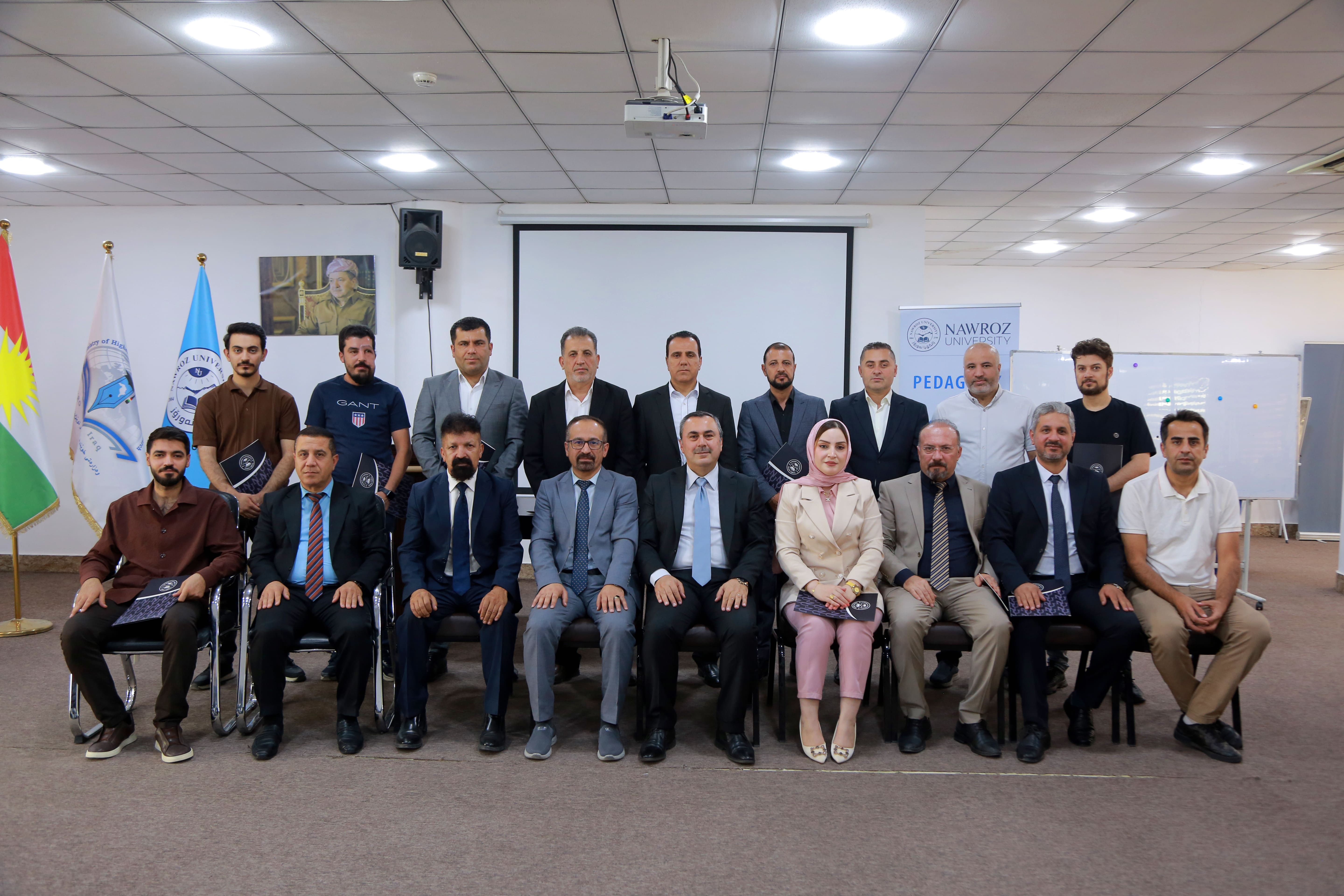 Nawroz University Concludes the 10th Pedagogical Training and Academic Development Course