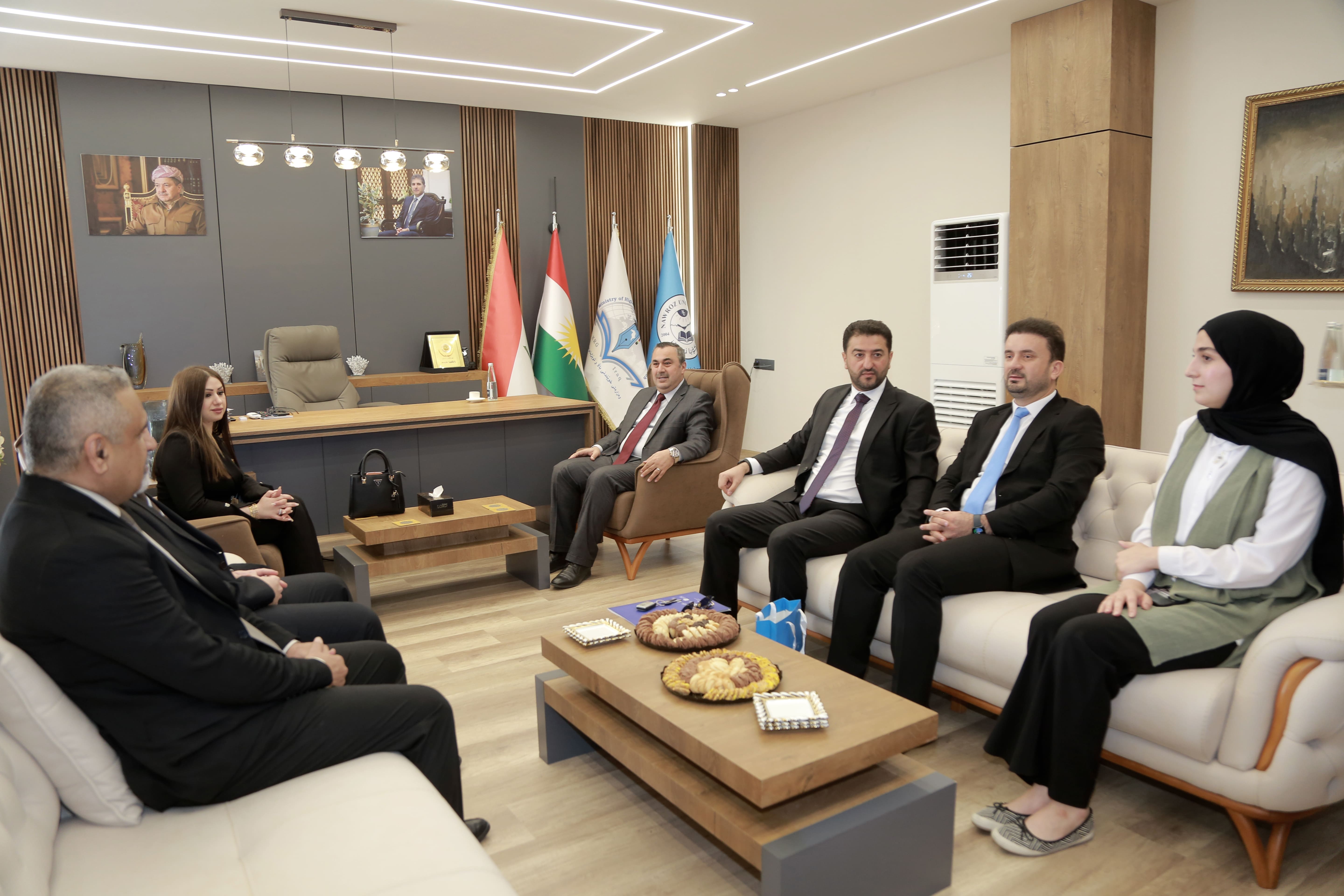 Nawroz University and Da Vinci Institute Sign a Memorandum of Understanding