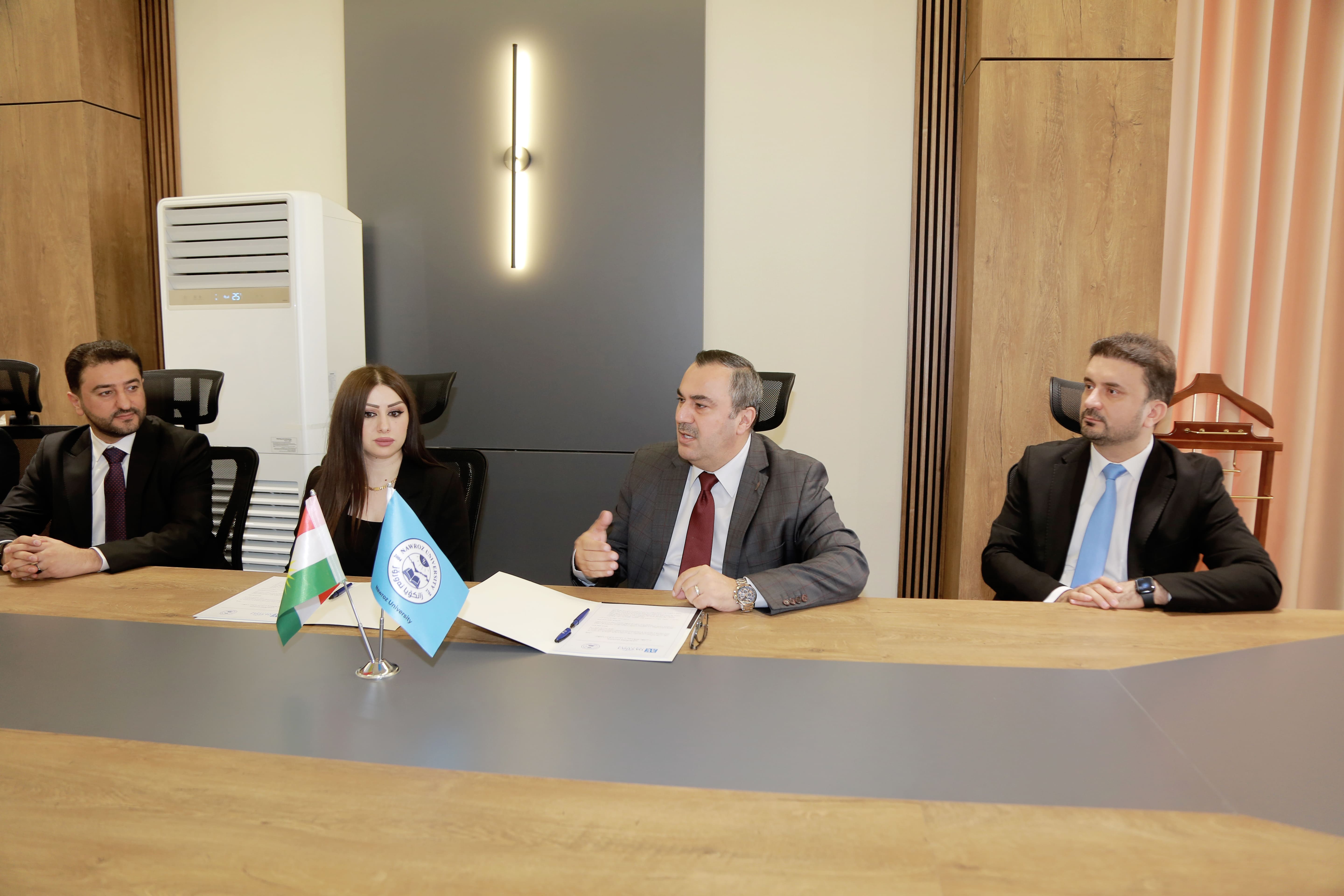 Nawroz University and Da Vinci Institute Sign a Memorandum of Understanding
