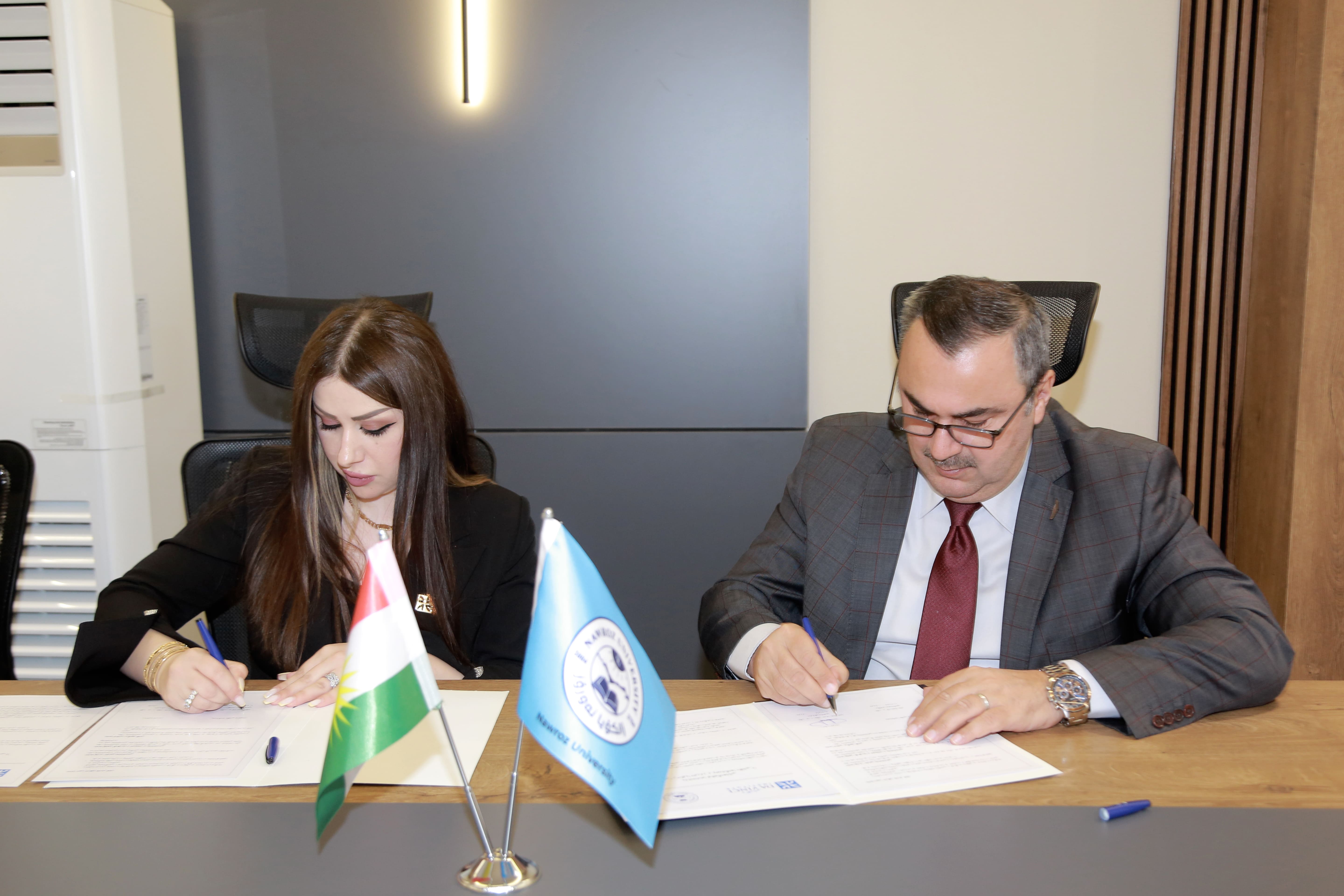 Nawroz University and Da Vinci Institute Sign a Memorandum of Understanding