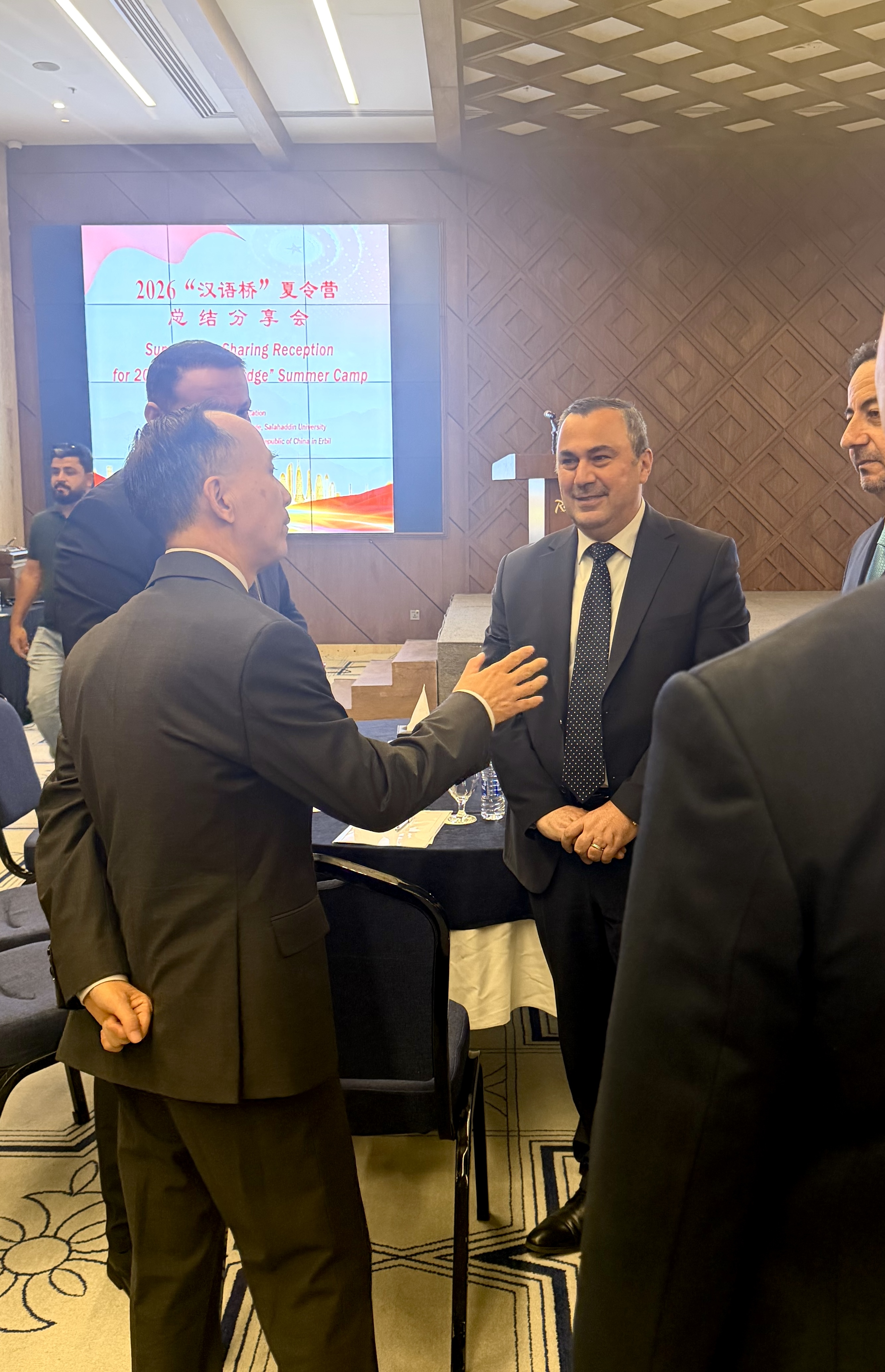 Nawroz University President Participates in an Event at the Chinese Consulate General in Erbil